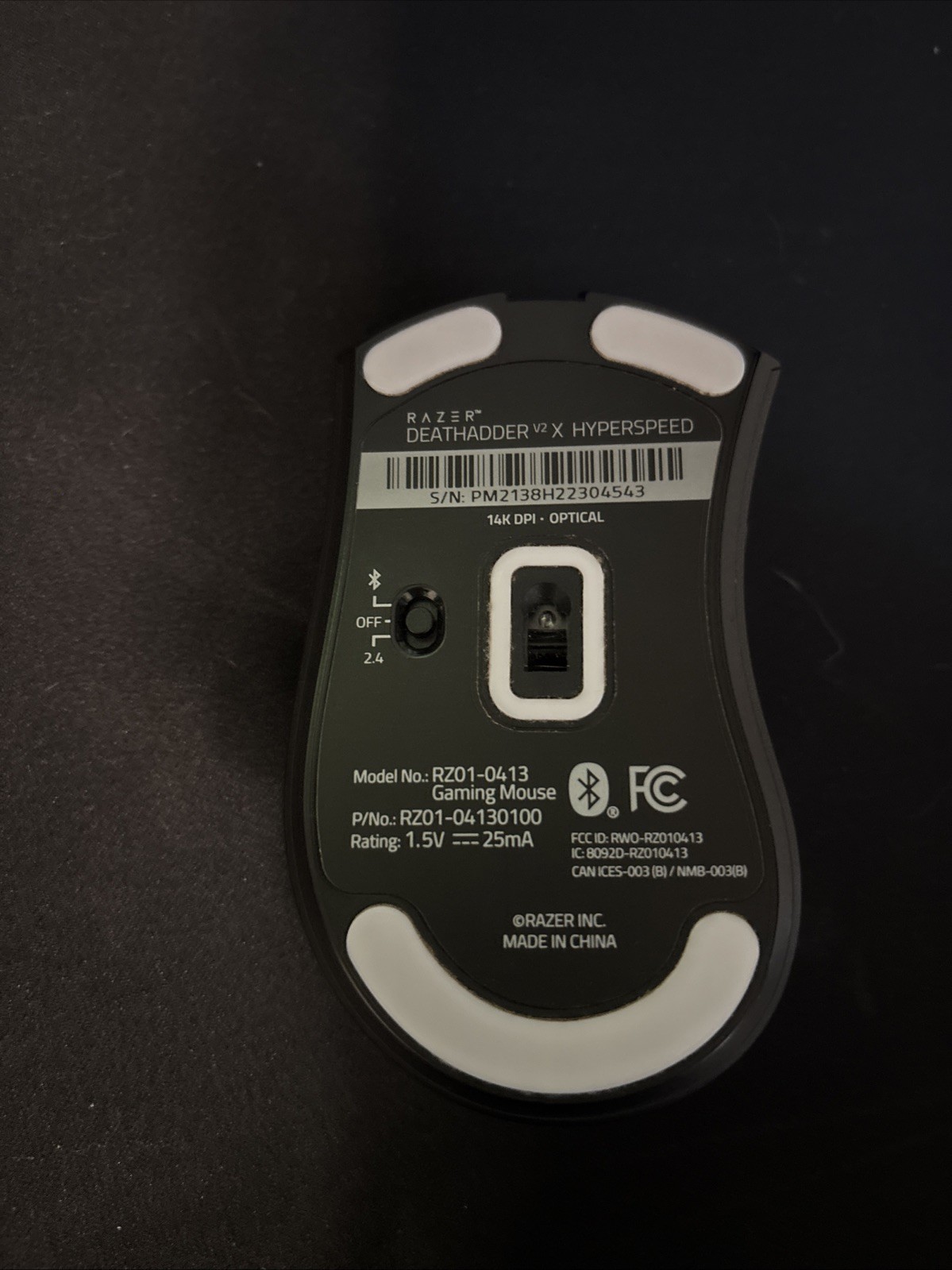 Razer RZ0104130100R3U1 USB Wireless Gaming Mouse