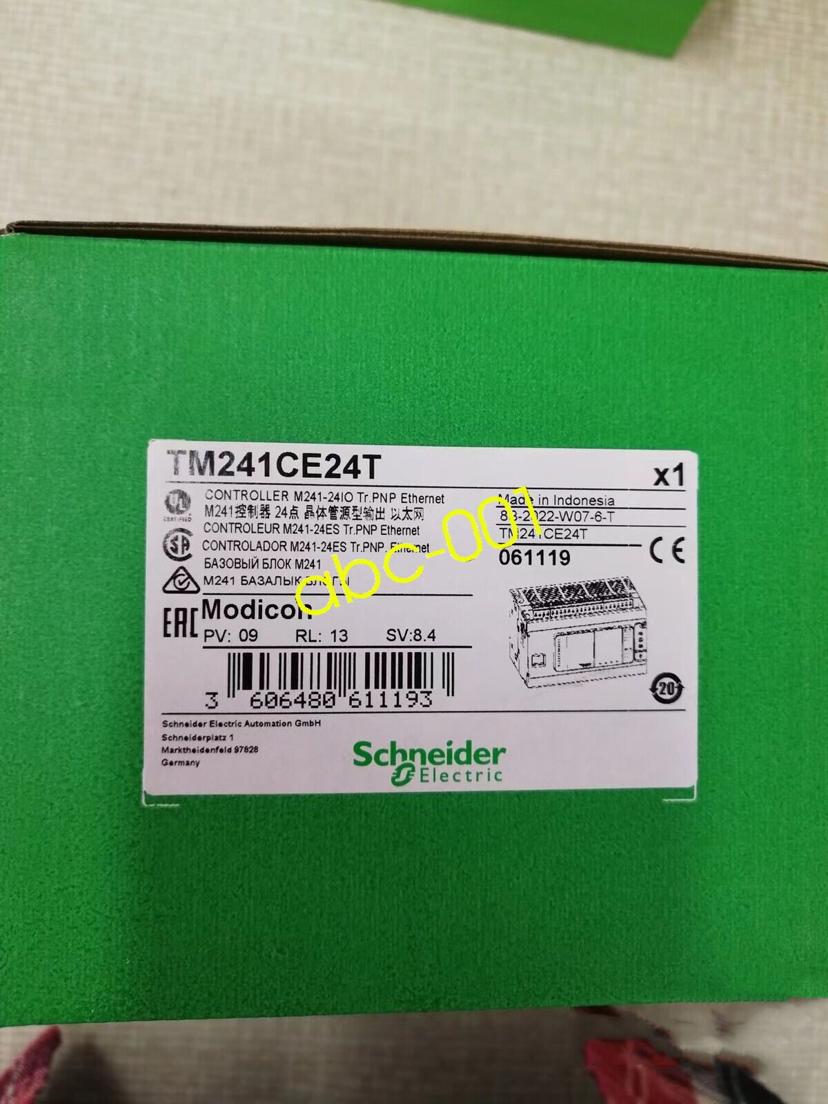 1PC Brand New In Box TM241CE24T PLC Expedited Shipping
