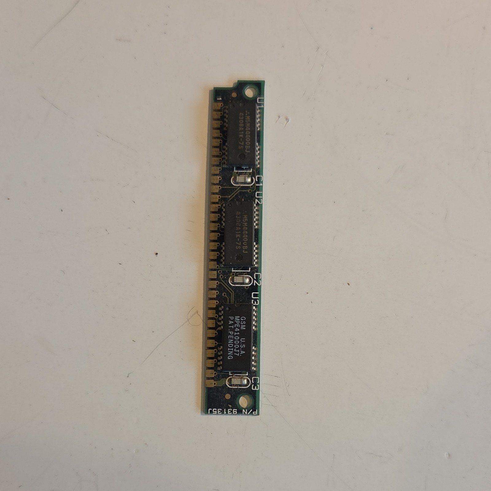 Vintage GSM USA MPE41000J7 Memory Expansion Module / Proprietary RAM Board Used