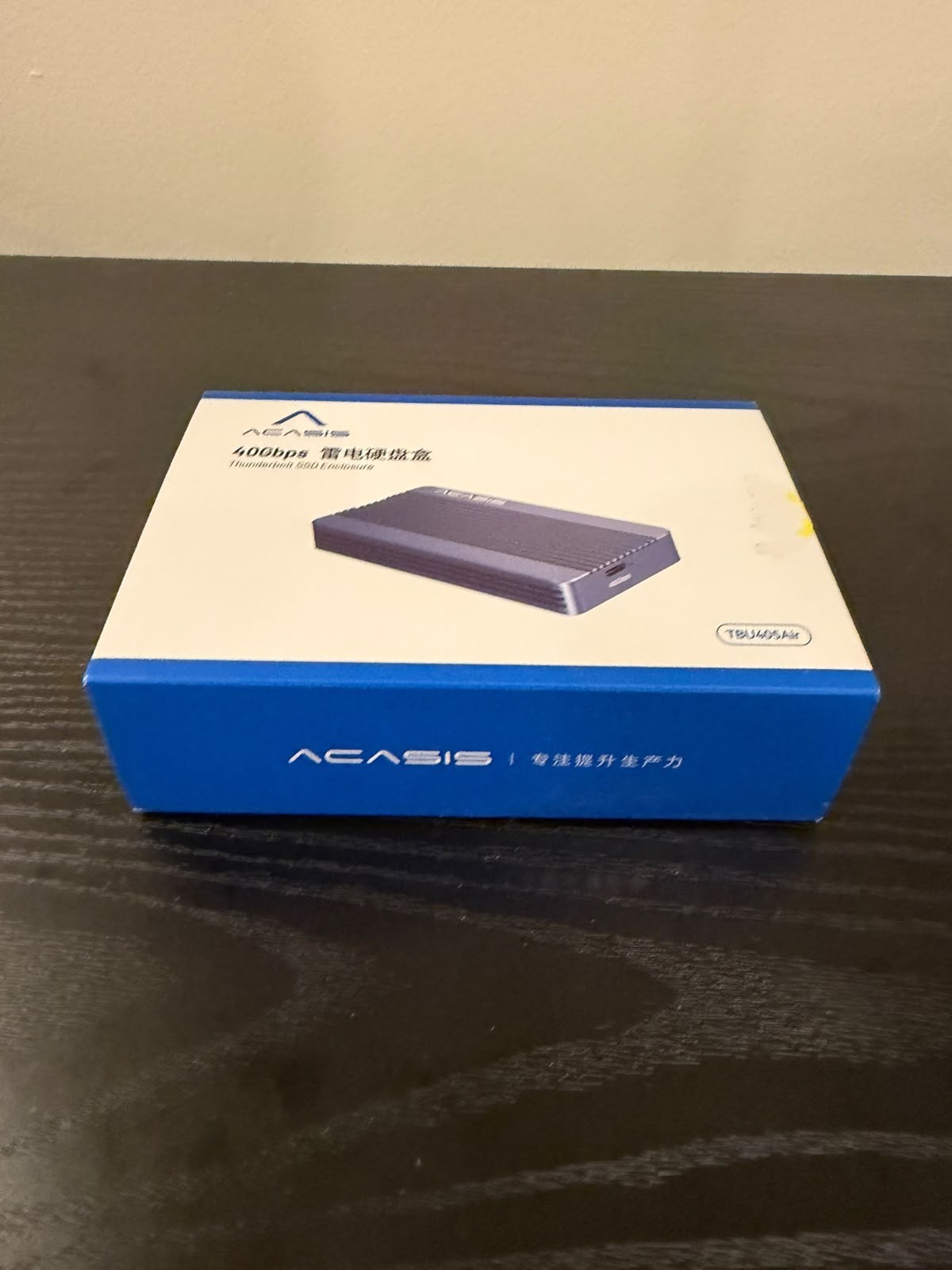 ACASIS M.2 NVMe SSD Enclosure Thunderbolt 3 USB4 40Gbps Aluminum Cooling
