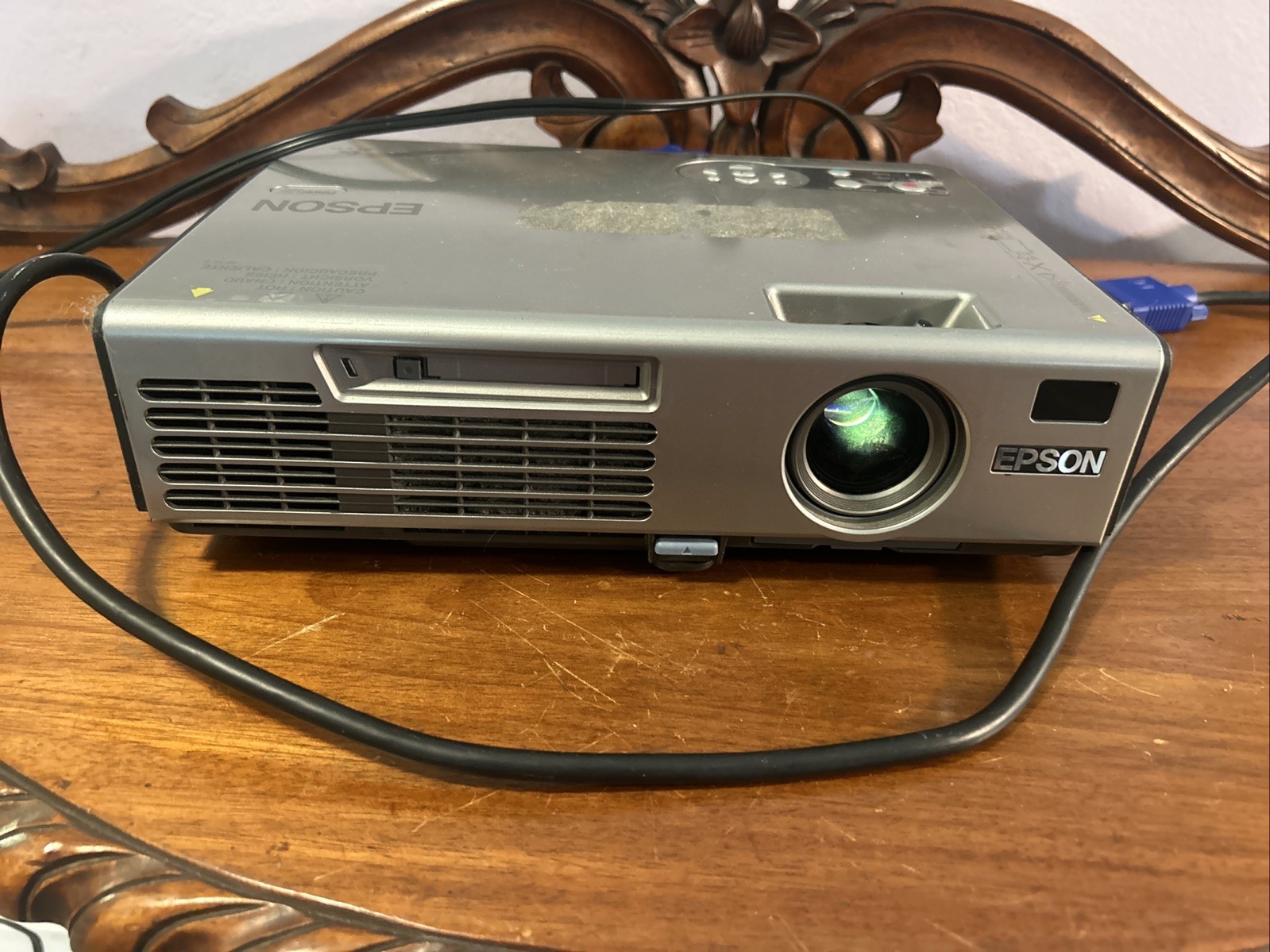 EPSON POWERLITE 755C EMP-755 3LCD PROJECTOR  POWER CORD Works