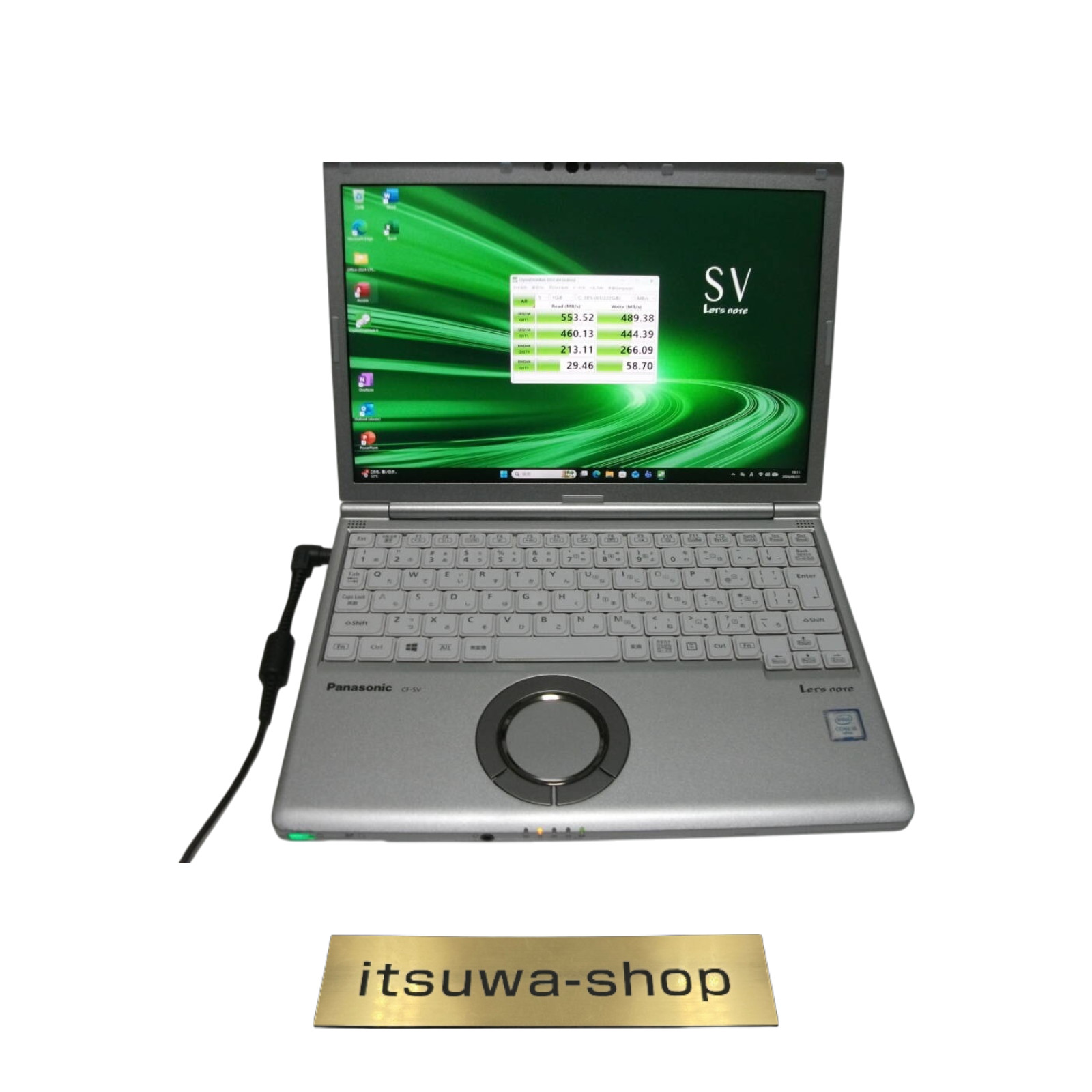 Panasonic Let's note CF-SV8RFCVS Core 8GB 256GB SSD Windows 11 Pro 12.1