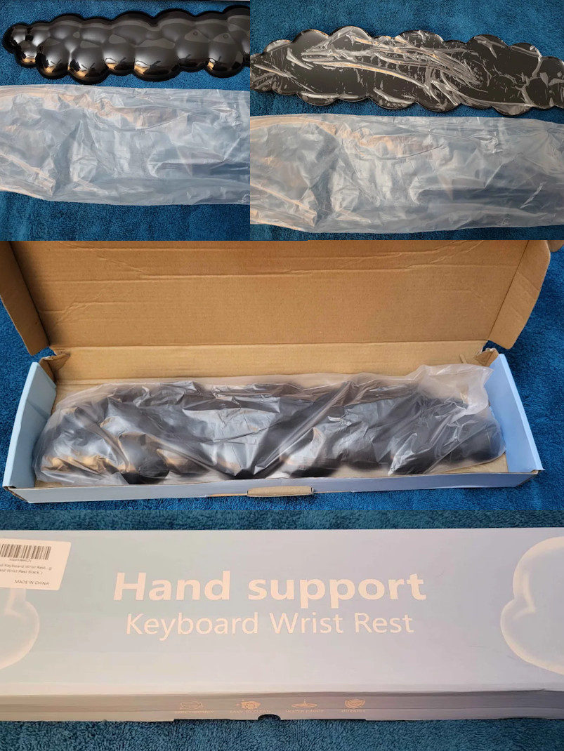 Gel Cloud Keyboard Wrist Rest, Cute Wrist Support and Arm Support Keyboard Rest