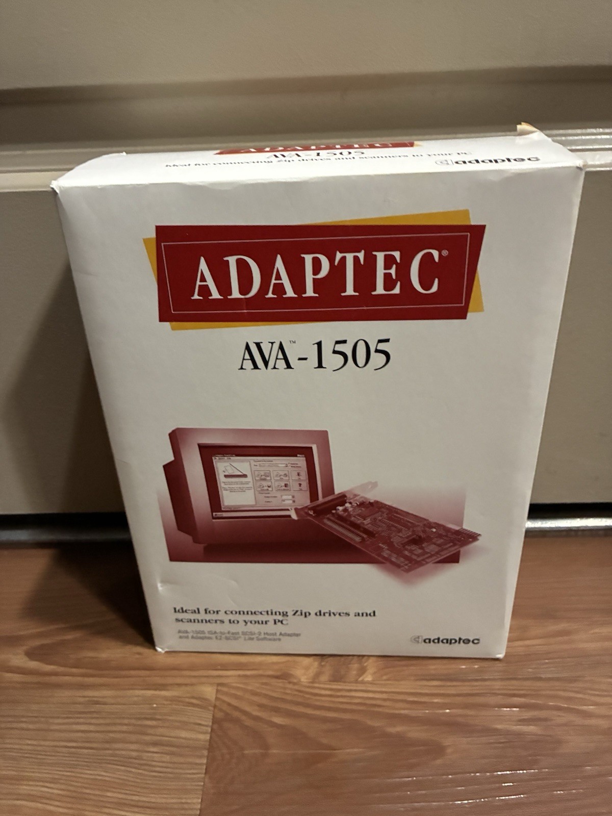 NEW AVA-1505 Adaptec 16 Bit ISA to Fast SCSI-2 Host Adapter Controller 1642100