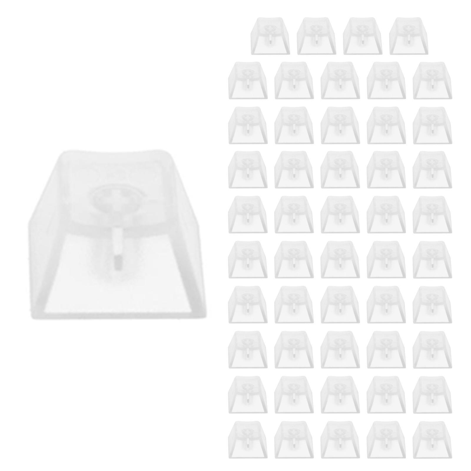DIY R4 1U Transparent Keycaps for CHERRY MX and Clone Switches 10/50/100 Pcs 100