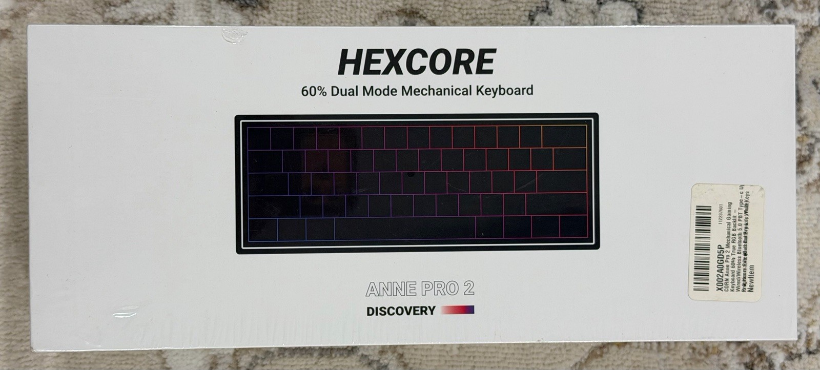 Hexcore Anne Pro 2 Mechanical Gaming Keyboard 60% True RGB Backlit(Brand New)
