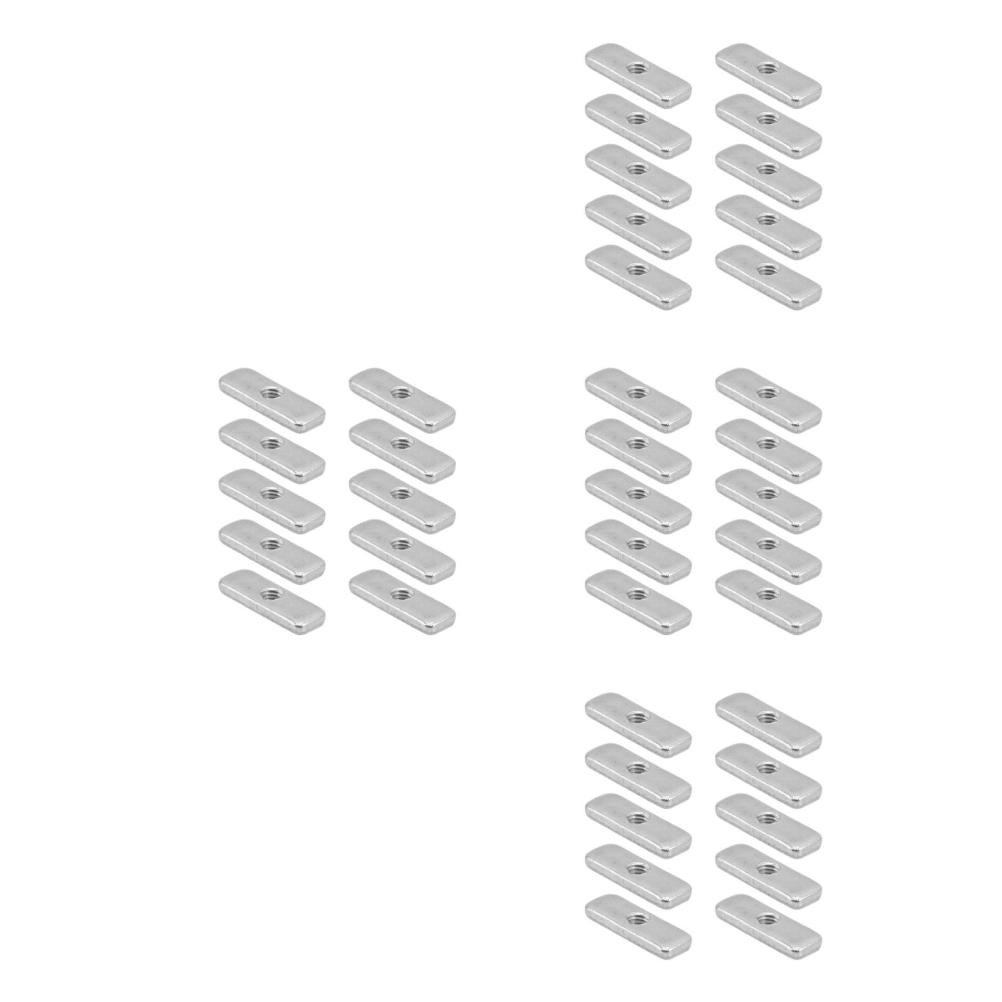 40 pcs M3 Rectangular Retainer Plates Compatible with Voron V0 , Metal