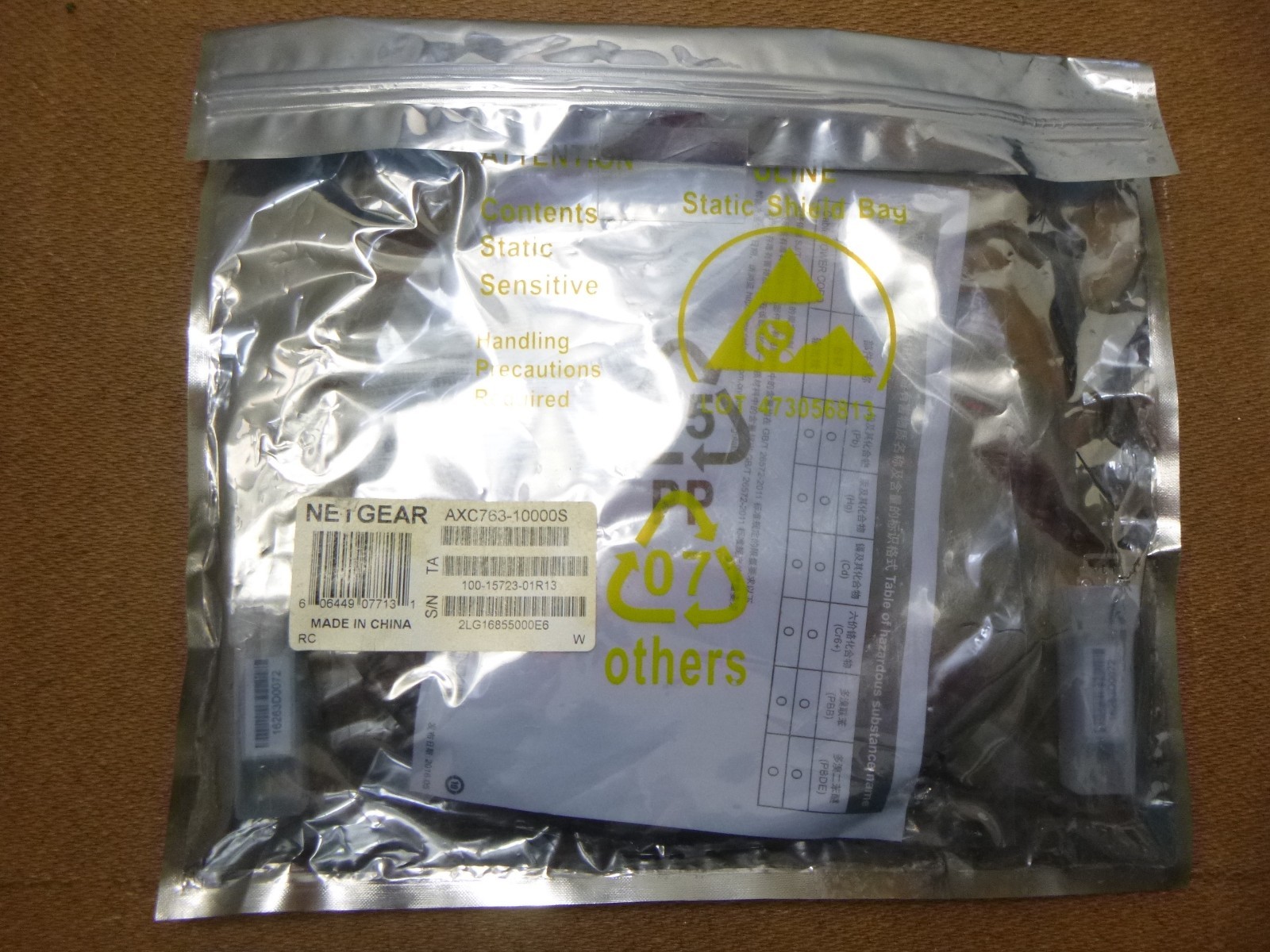 Netgear AXC763-10000S Network Cable - New