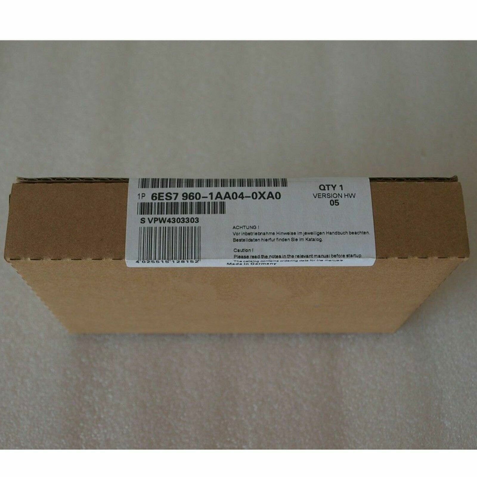 1PC New SIEMENS 6ES7960-1AA04-0XA0 Expedited Shipping 6ES79601AA040XA0