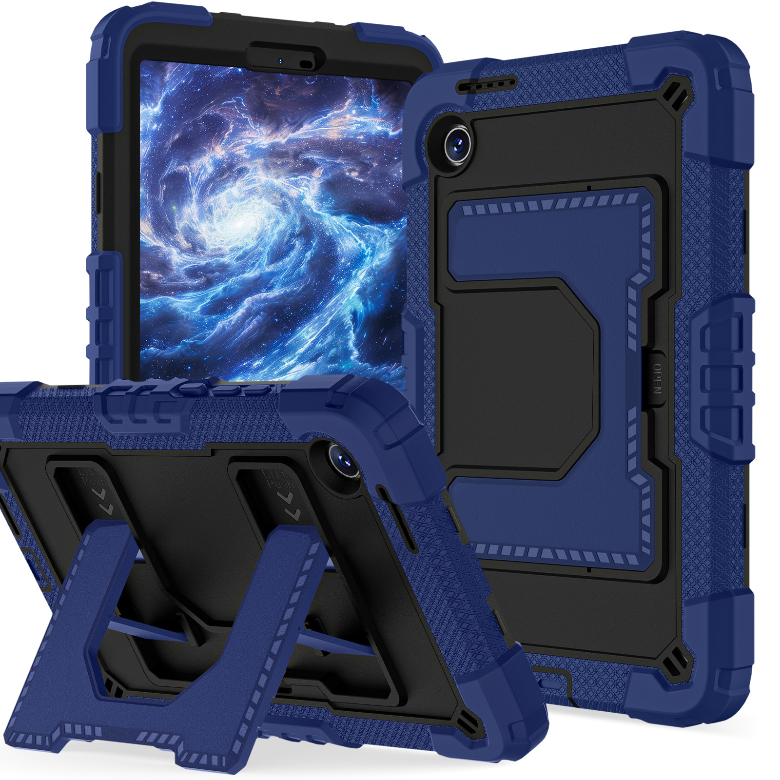 Rugged Stand Case Cover w/ Shoulder Strap For Samsung Galaxy Tab A11 8.7'' 2025