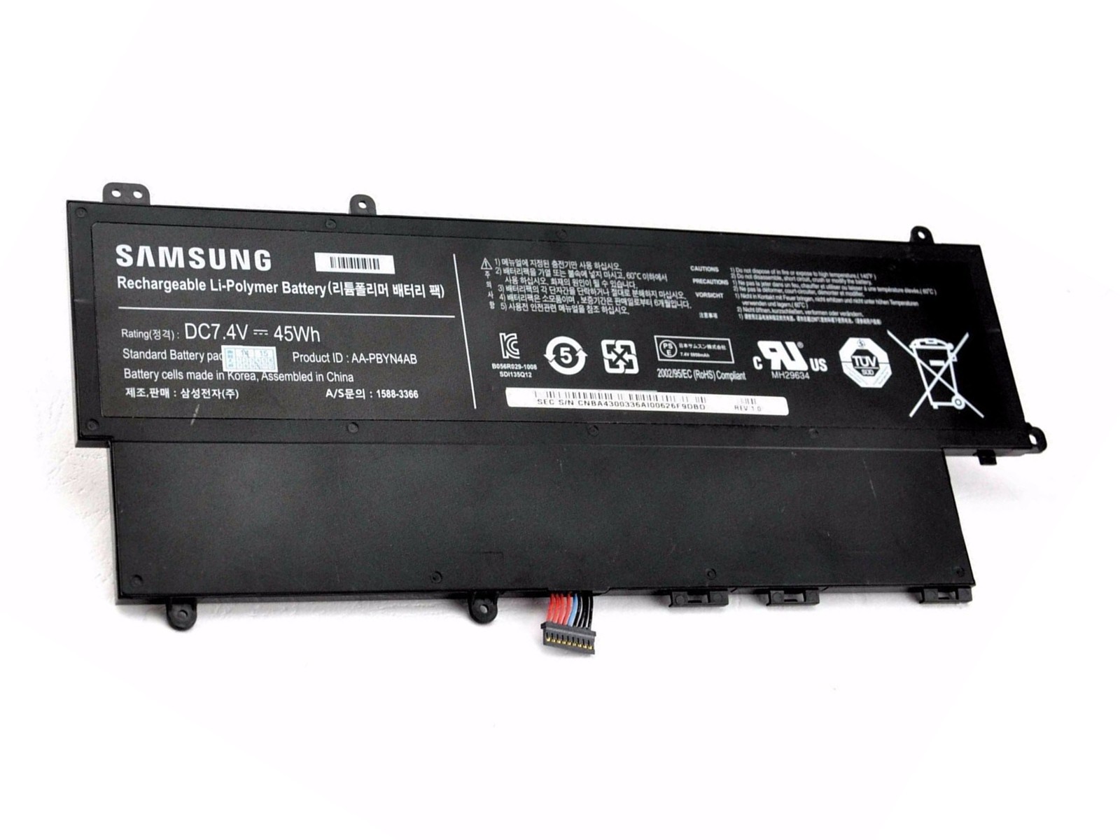 Genuine AA-PBYM4AB AA-PBYN4AB AA-PLWM4AB AA-PLWN4AB Battery Samsung 45wh