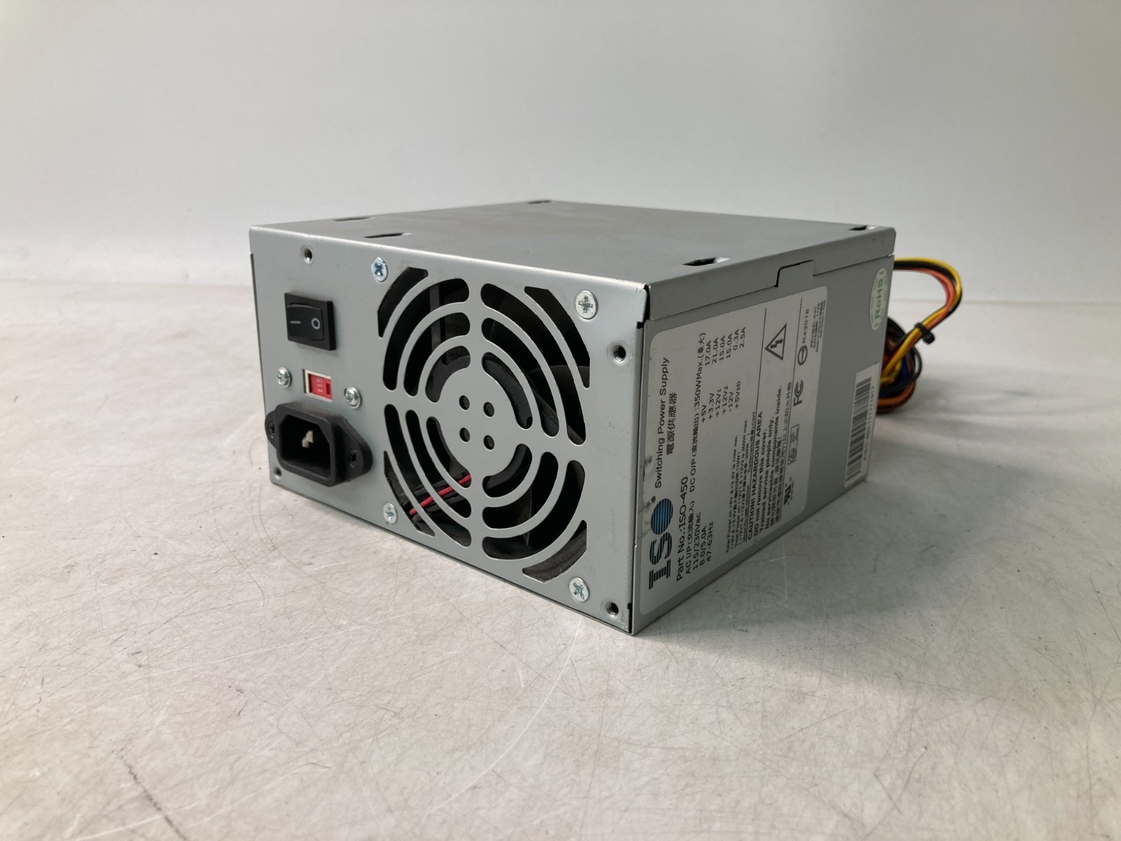 ISO GPB350P 350W Power Supply ISO-450