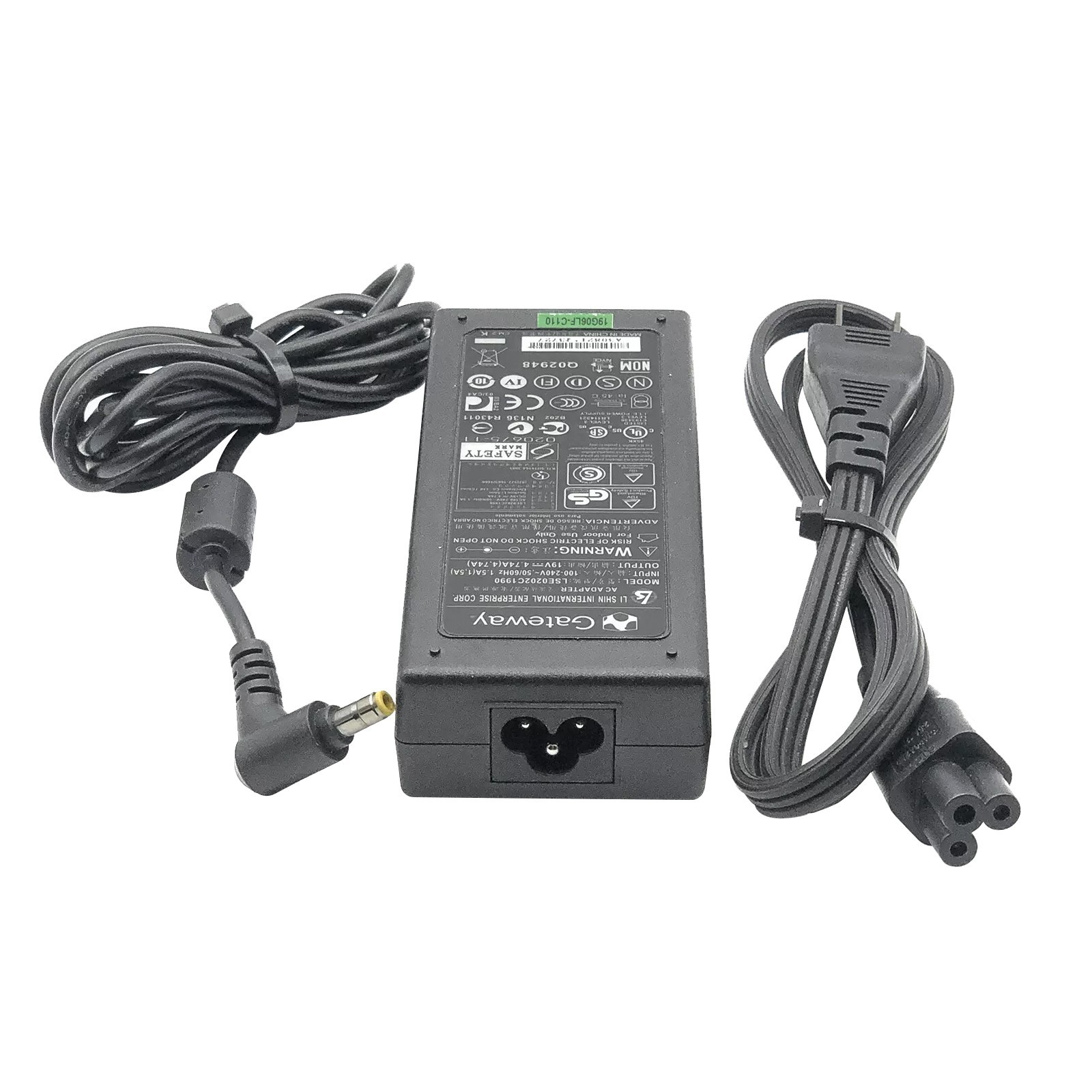 Genuine Gateway 90W AC Power Adapter for Gateway Solo Series Laptop