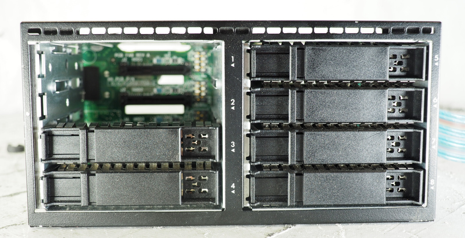 HP ProLiant DL380P G8 8x SAS HDD Backplane Board And Cage 643705-001 672146-001