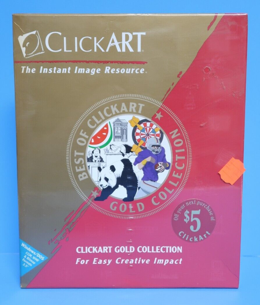 ClickArt Instant Image Resource Gold Collection PC Computer Program Software