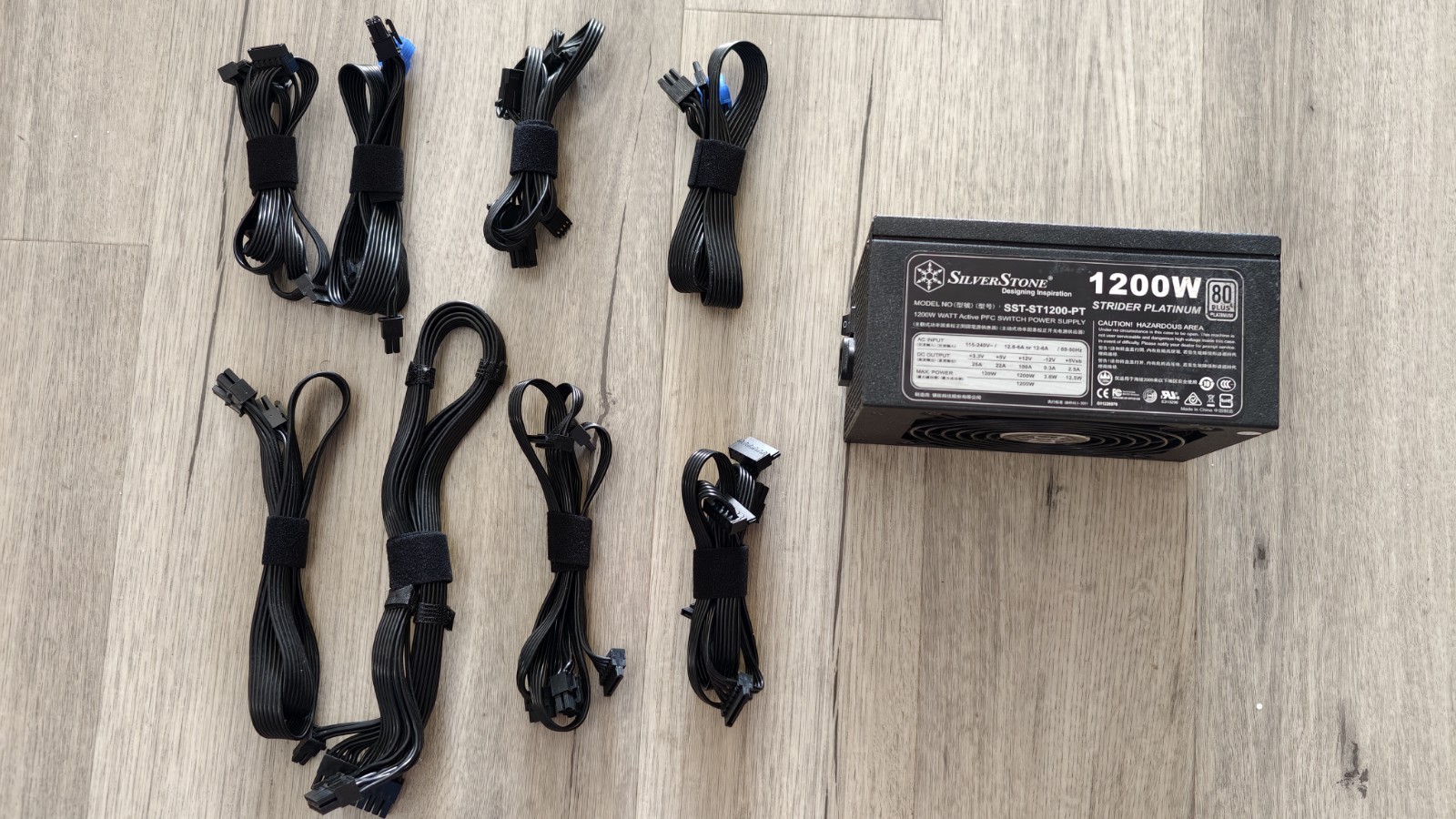 SilverStone Strider Platinum 1200W ATX Modular PSU SST-ST1200-PT