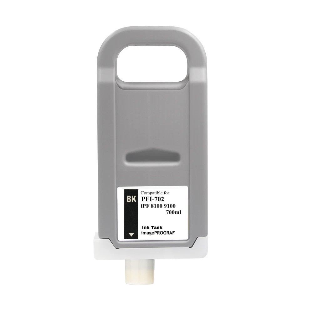 PFI-702  Black Ink Cartridge for Canon ImagePrograf 8100 9100 PFI702BK