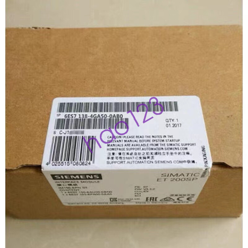 6ES7138-4GA50-0AB0 siemens ET200S electronic module Brand UPS/FedEx NEW