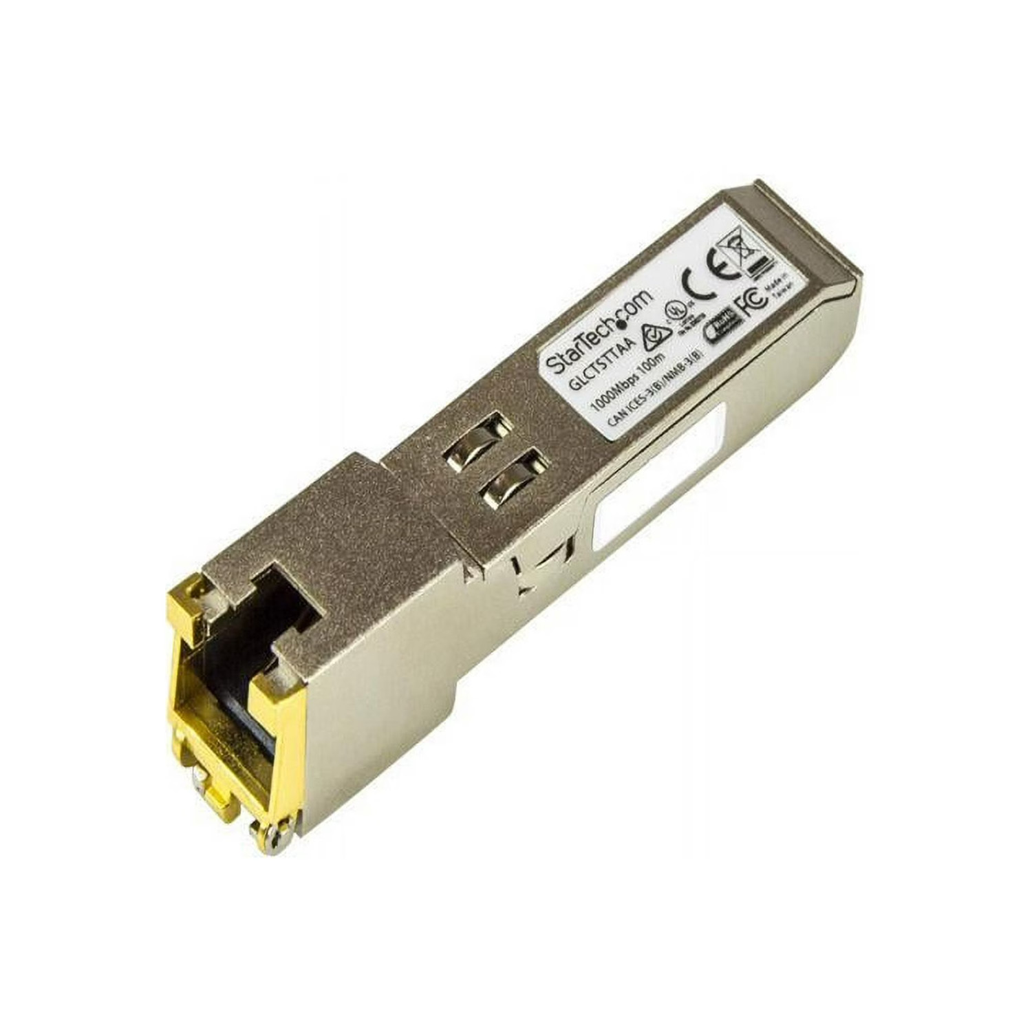StarTech Gigabit Copper RJ45 SFP Transceiver - Cisco GLC-T Compatible