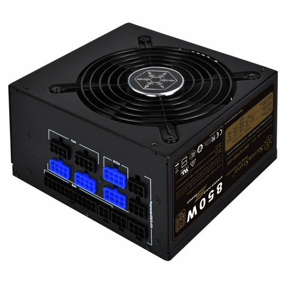 Silverstone ST85F-GS-V2 (Ver2) 850W 80PLUS Gold Modular, 140mm Depth,120mm Fan