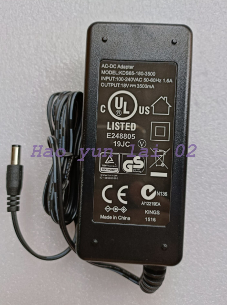 1PC  for  Big Blue Party Bluetooth Speaker AC Adapter Power KDS65-180-3500