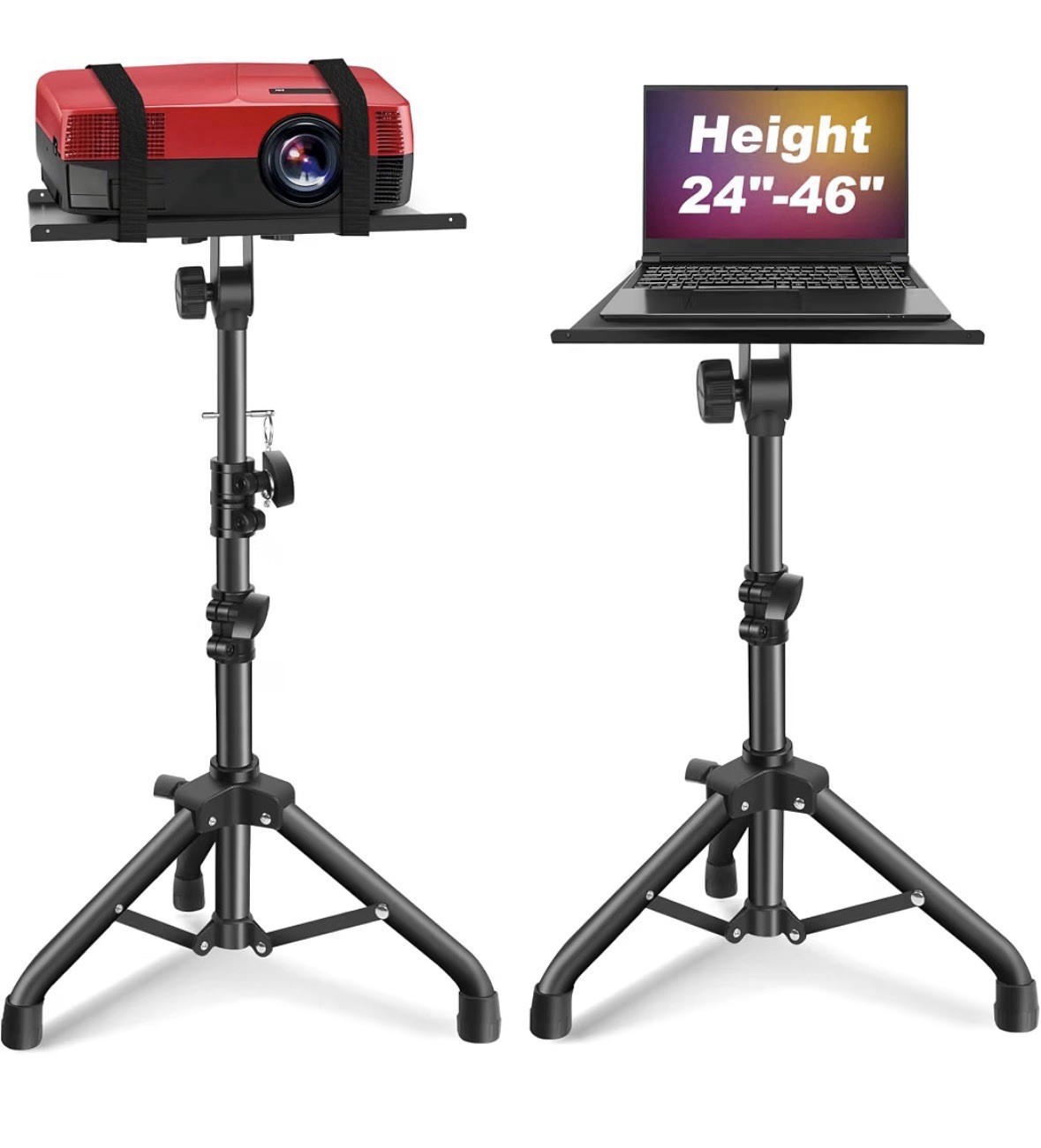 Ramzi Projector Stand,Projector Laptop Stand Tripod Laptop Tripod Stand Height