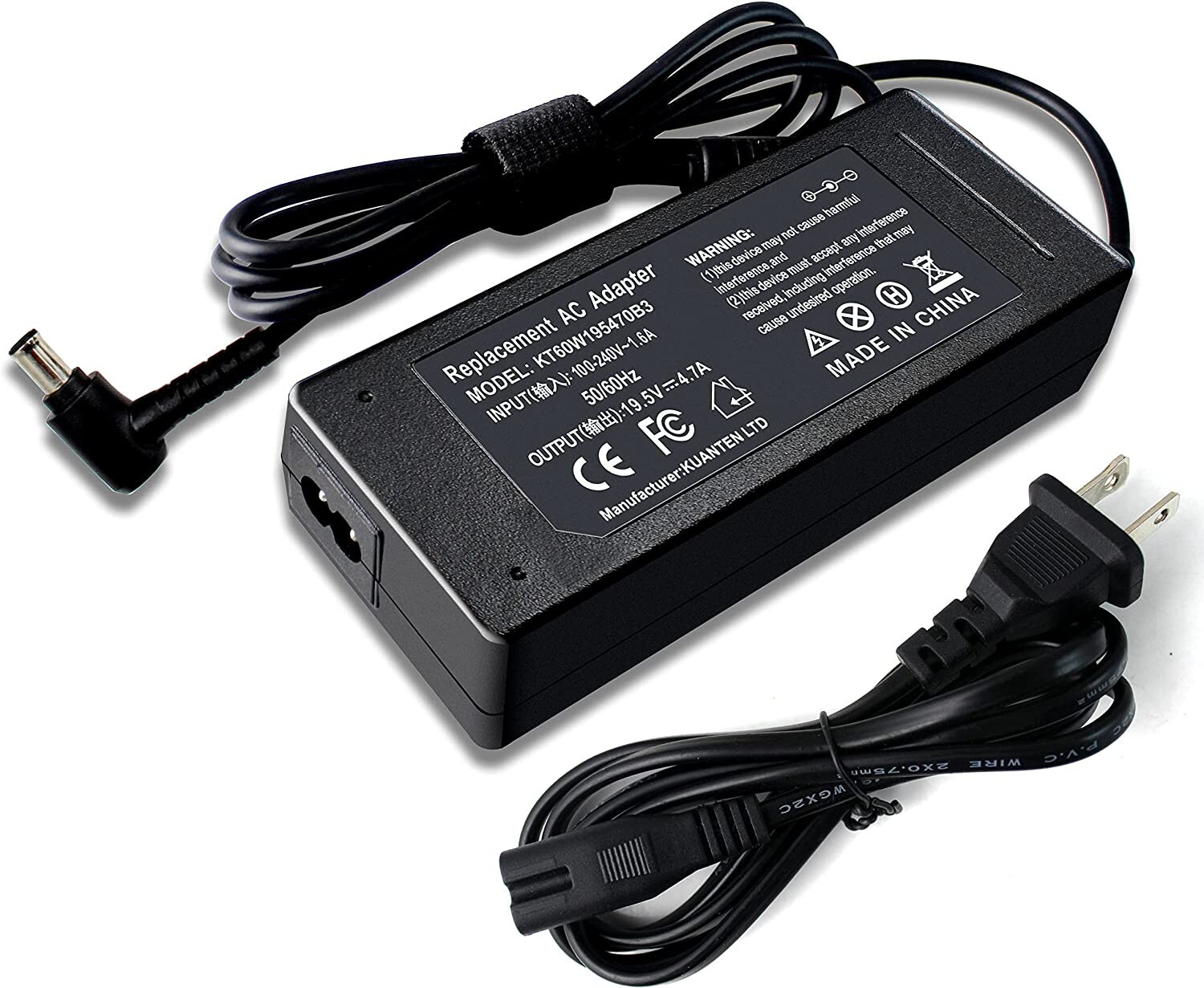 AC Adapter Charger For Sony VAIO PCG-9251, PCG-9291, VGN-NR285E