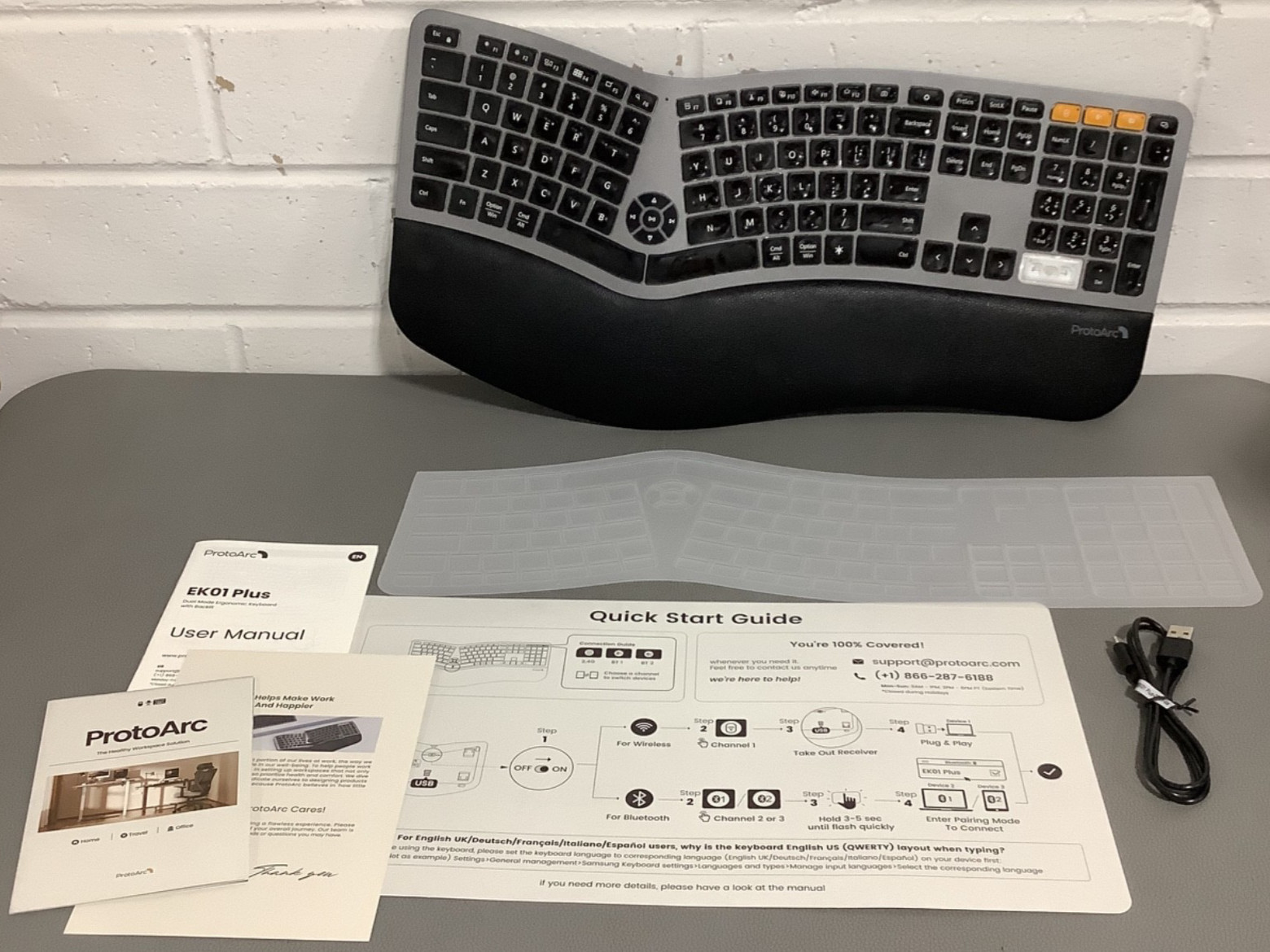 ProtoArc EK01 Plus Ergonomic Split Keyboard