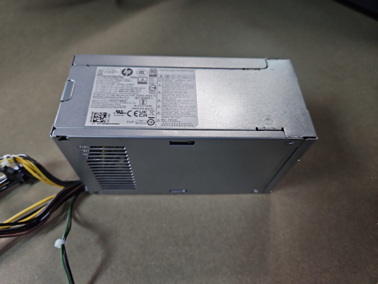 HP TG02-0013W 350W 80 Plus Gold PSU Internal Power Supply D20-350P1A M15695-002 
