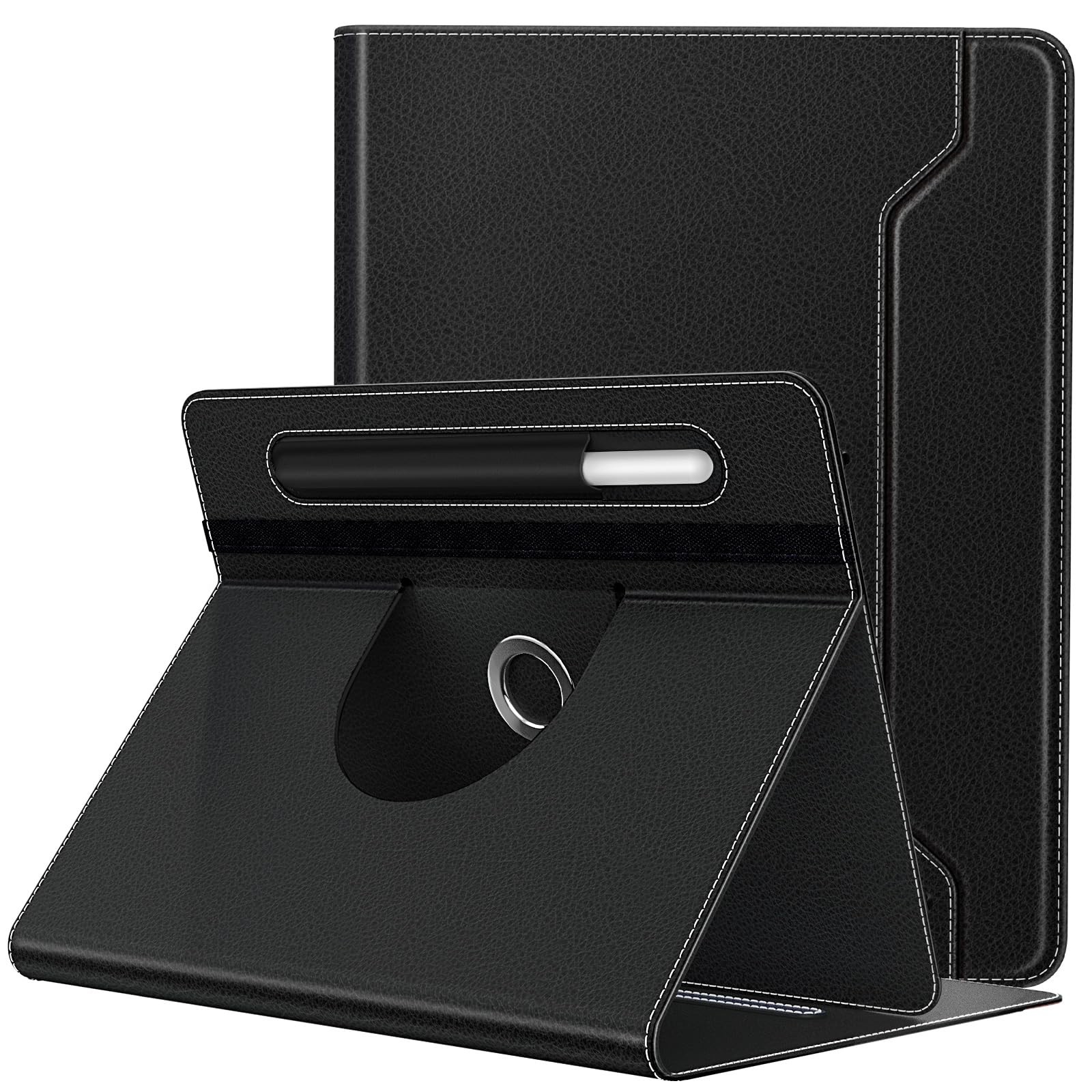 Universal Rotating Case for 11 Inch Tablet, Black