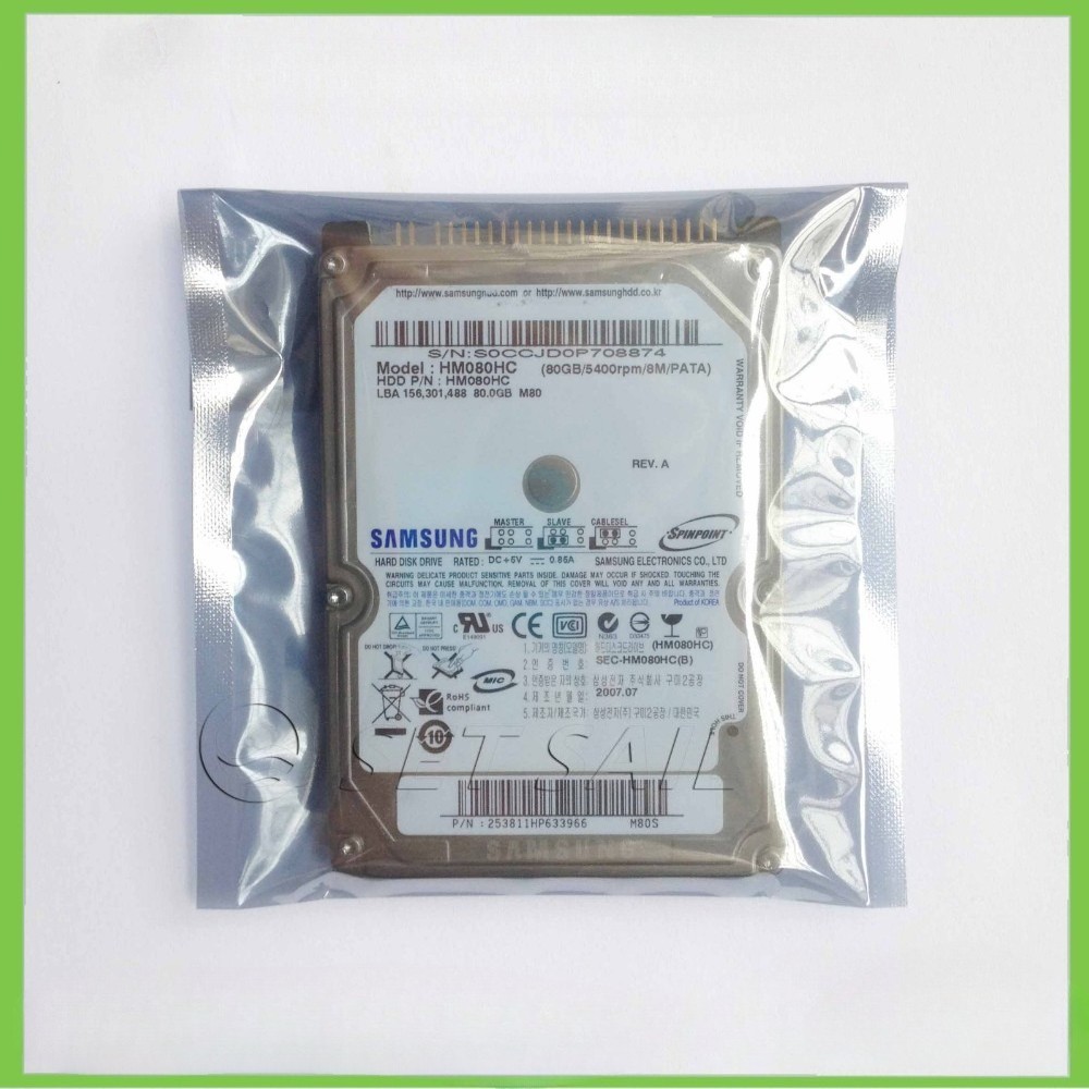 SAMSUNG 80 GB 2.5" 5400 RPM PATA/IDE 8 MB Hard Disk Drive HM080HC HDD