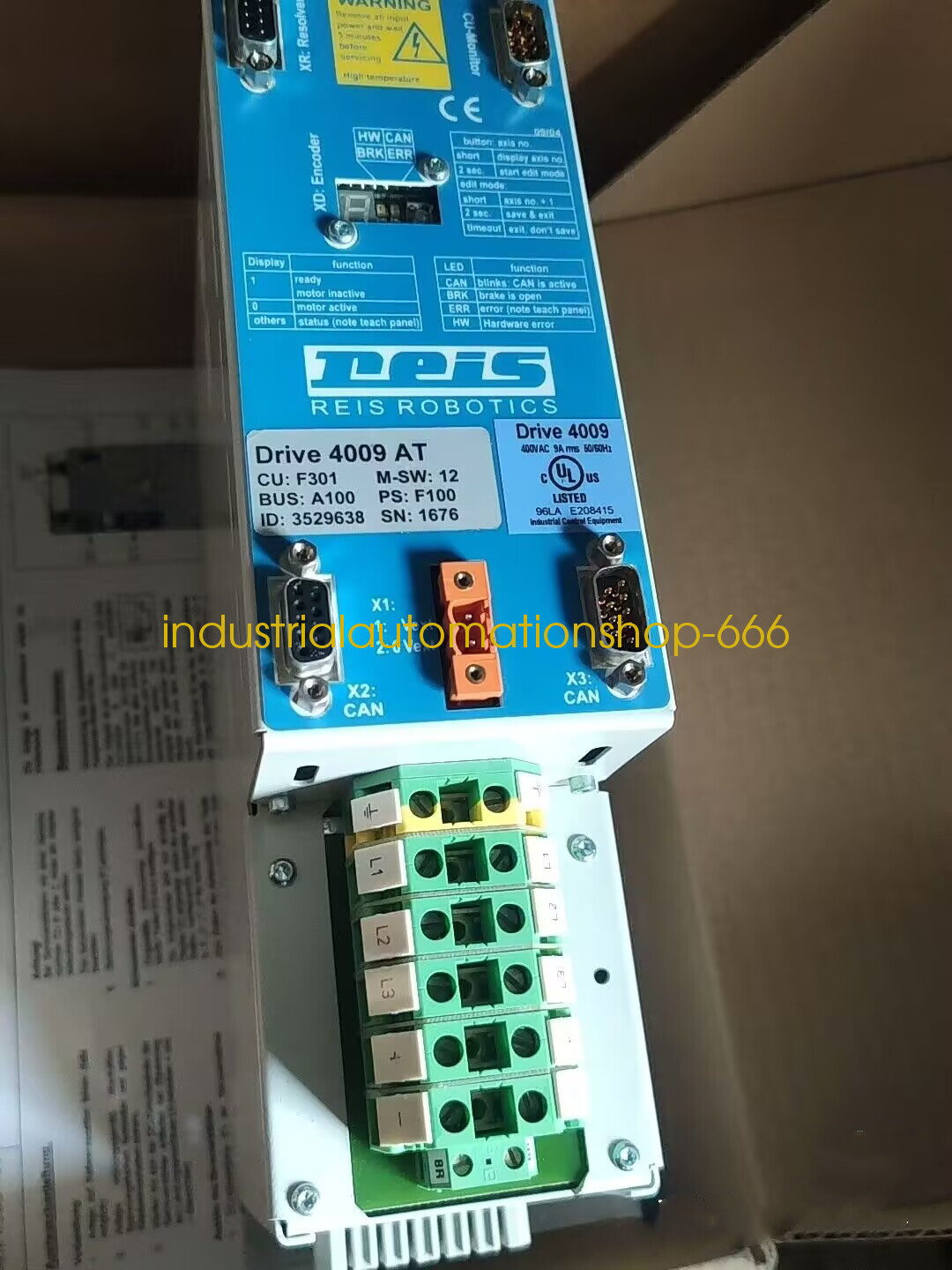 1PC NEW Reis 4009AT 4009 AT Robot driver Via DHL or FedEX