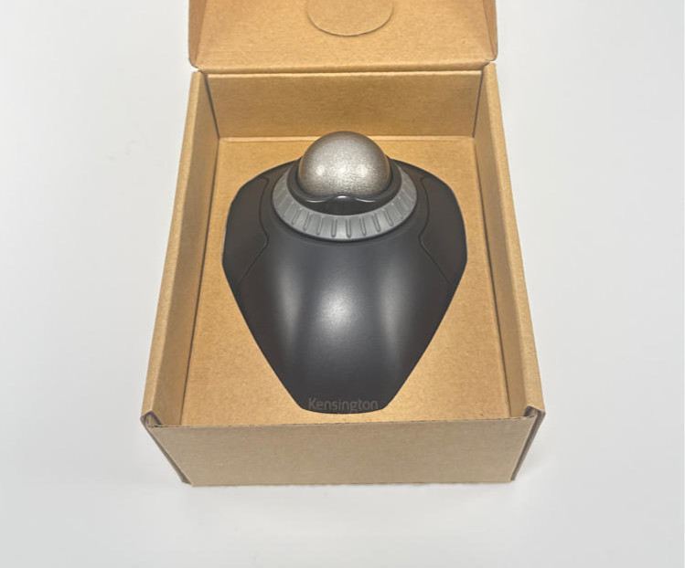 Kensington Orbit Wireless Trackball with Scroll Ring Space Gray K72675WW