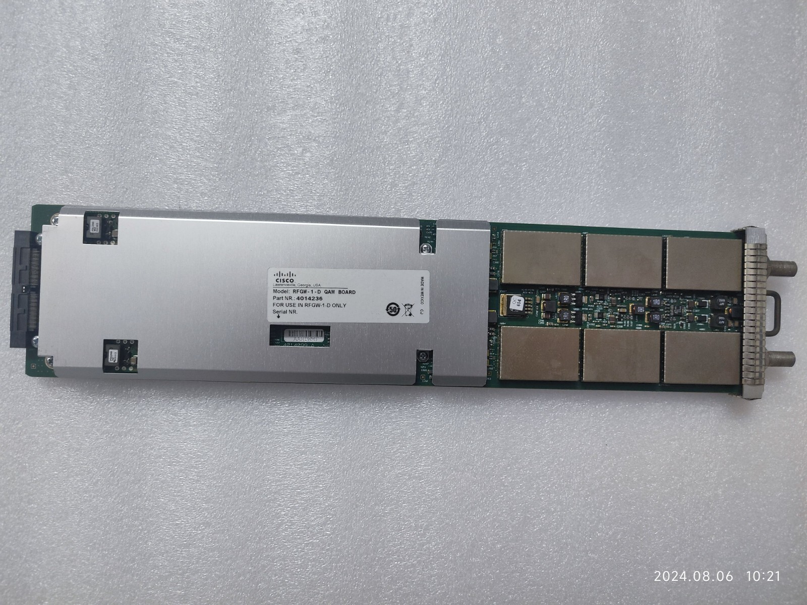 Cisco RFGW-1-QAM-MOD Gateway Series RFGW-1-D QAM 2x4QAM Modul