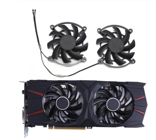 Pair Fans Cooling Fan For Colorful iGame S GeForce GTX1060 GTX1070 GTX 1060 1070