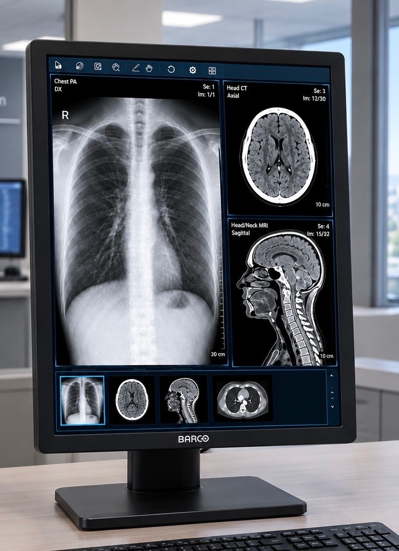 Barco Nio Color MDNC-2521 2MP Diagnostic Radiology Display Monitor 21 inch
