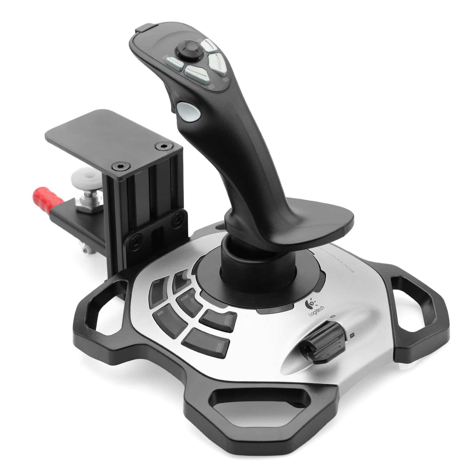 Steel Clamp-On Adjustable Metal Desk Mount for Logitech G Extreme 3D Pro