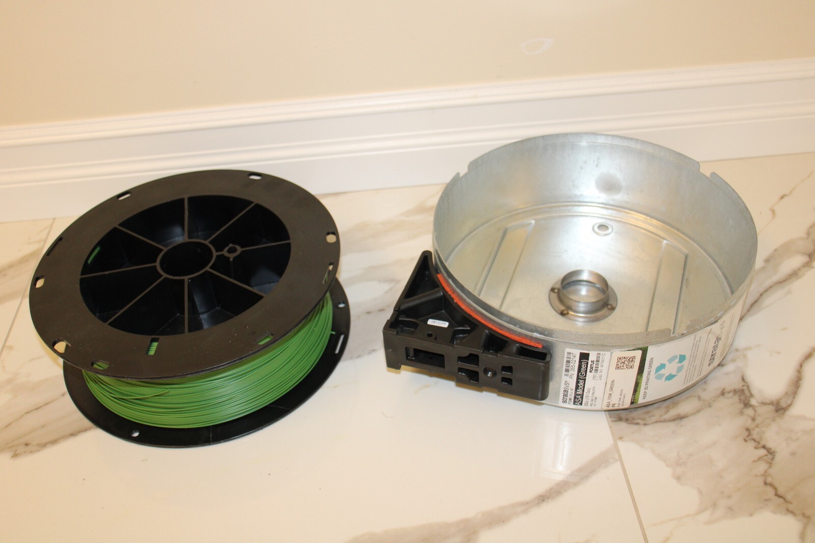 Stratasys ASA-FDM-GREEN Cartridge FDM ASA GREEN w/ CASE 355-02147 for 3D PRINTER