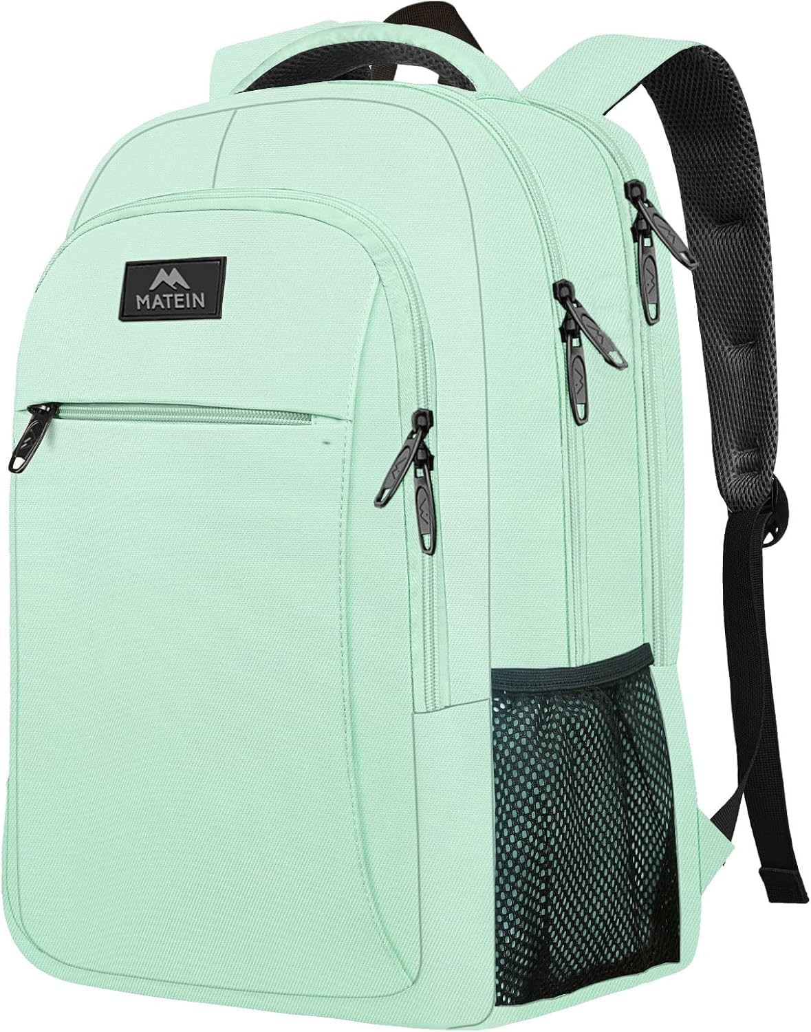 MATEIN Travel Laptop Backpack, 15.6 Inch Computer Inch, Mint Green