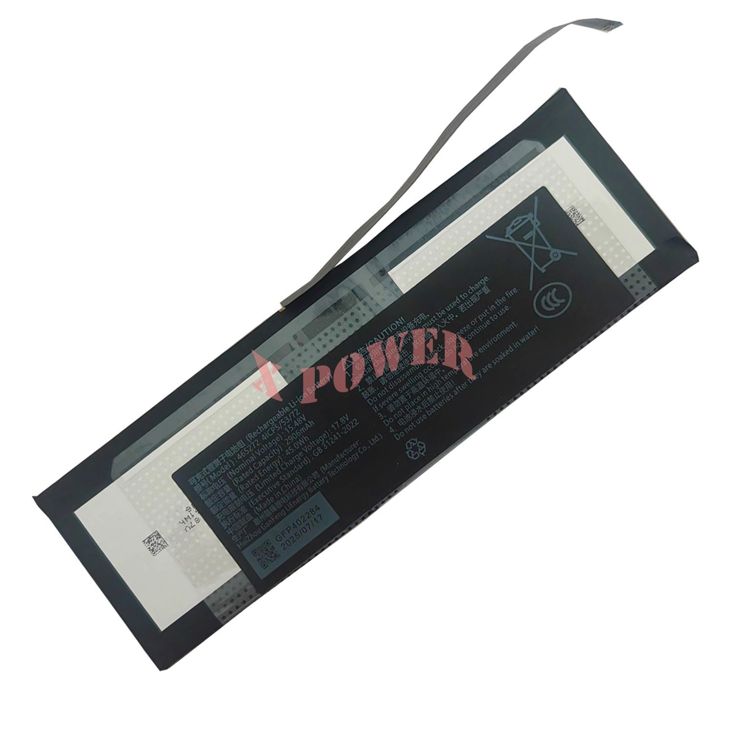 Genuine 465272 Battery For GPD Pocket 4 Handheld Mini Computer 15.48V 45Wh