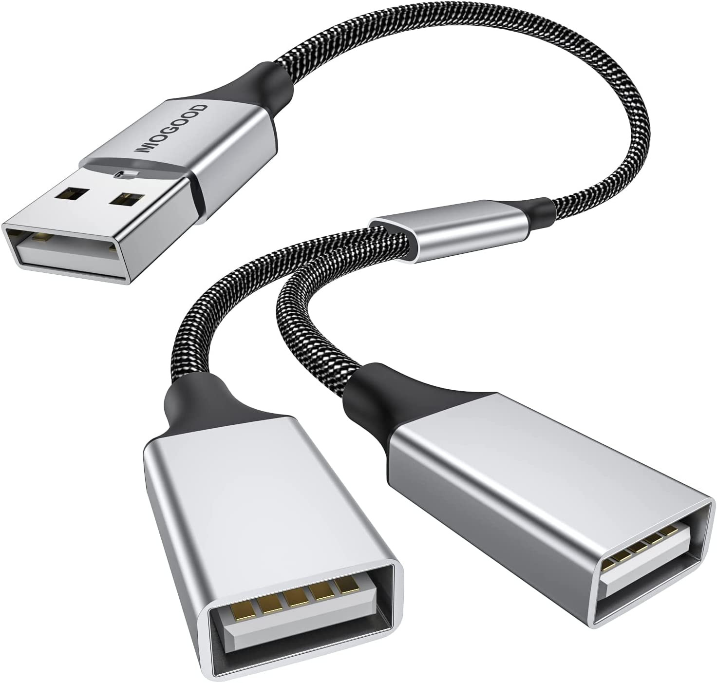 USB Splitter 1 in 2 Out,Usb a Splitter Dual USB Printer Splitter