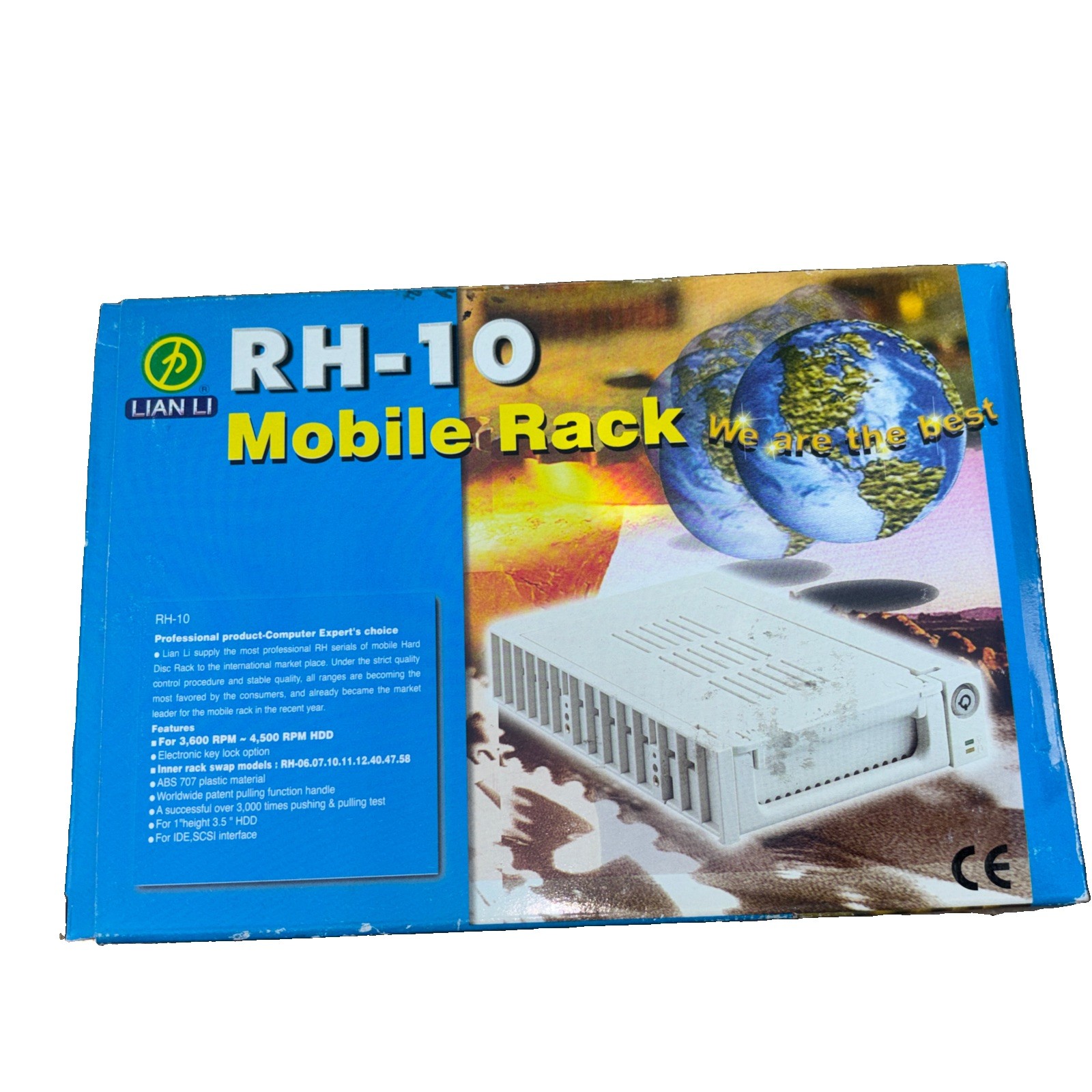 Lian Li Mobile Rack RH-10 | SCSI HDD Drive Bay | New Old Stock (NOS) | Retro PC