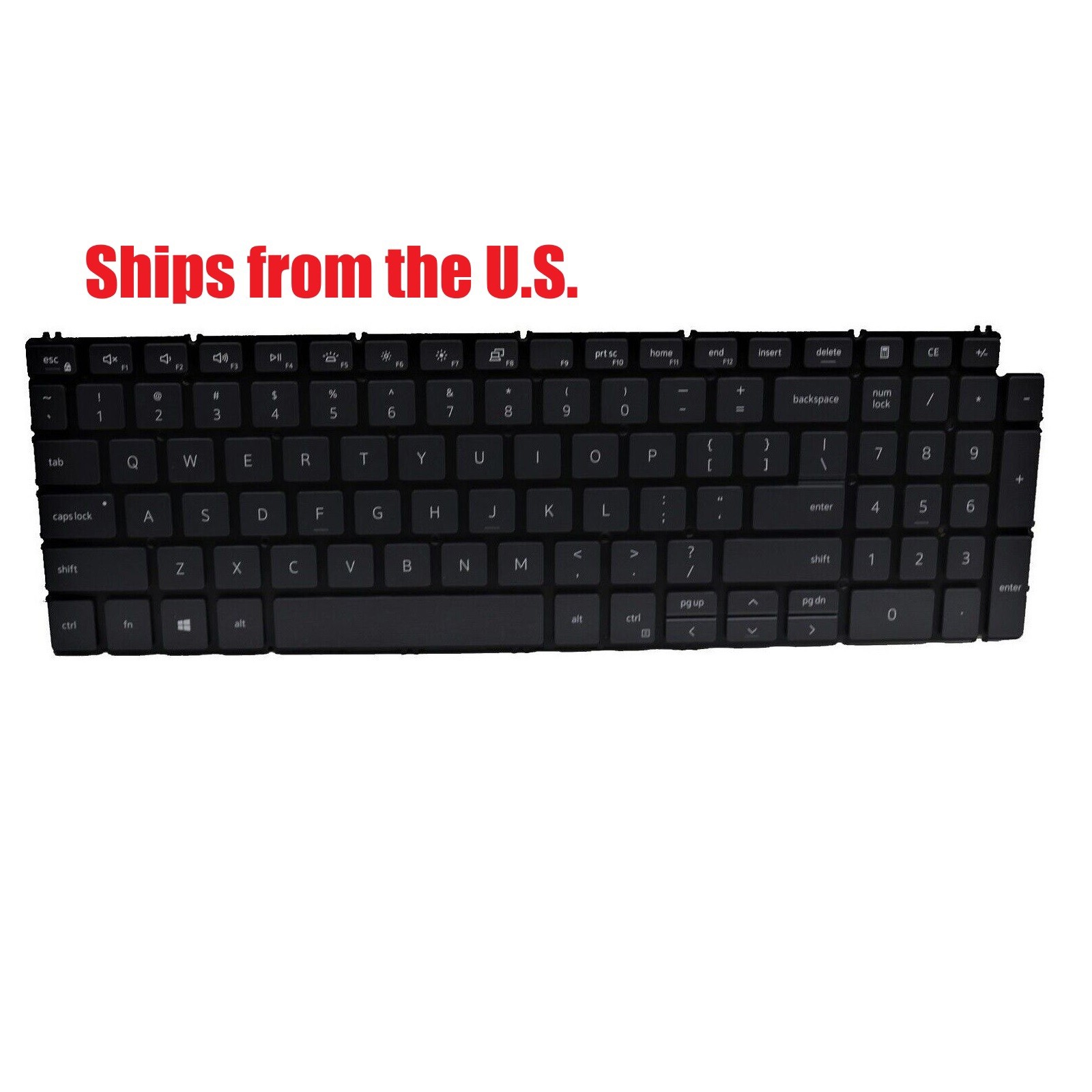 For Dell NSK-QF0BW US Keyboard New Backlit