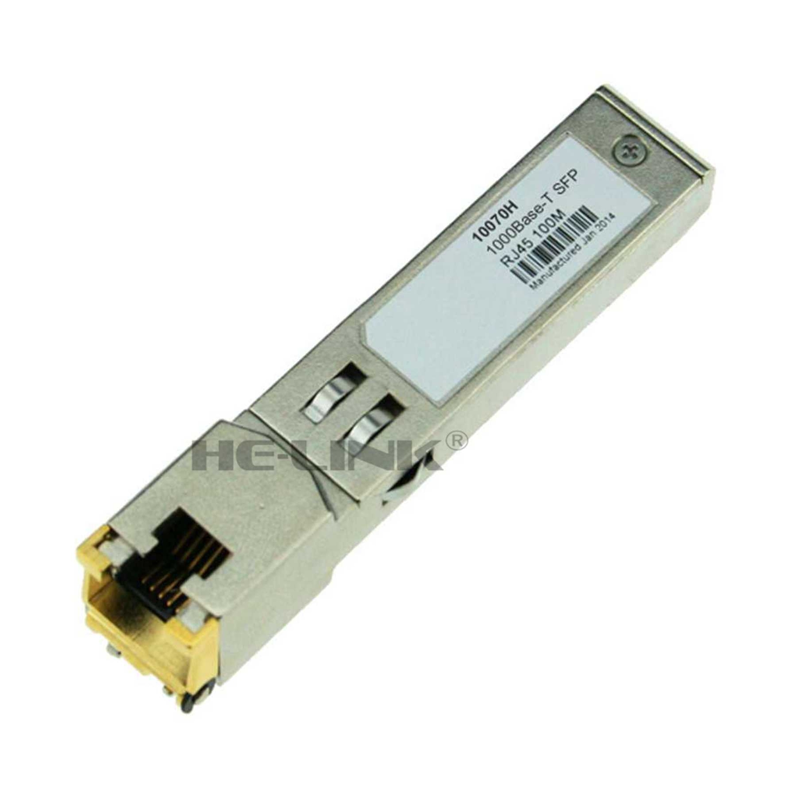 10070H Extreme Networks Compatible 1000BASE-T SFP RJ-45 100m Transceiver