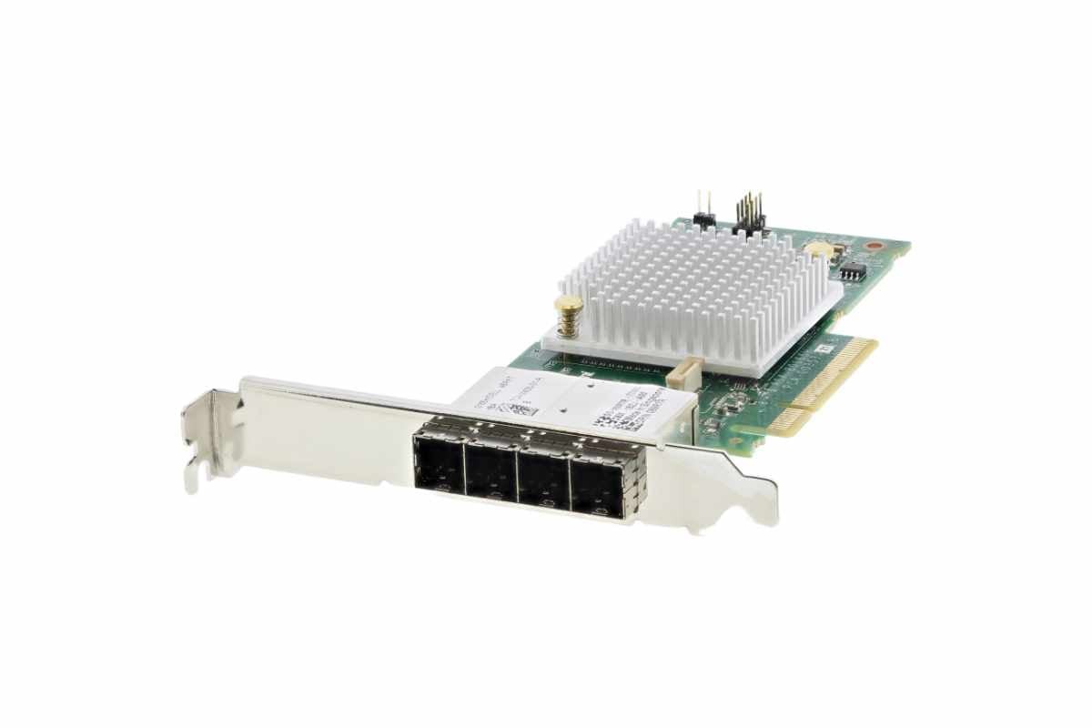 Dell Microsemi ASA-80165H 12G SAS HBA PCIe Full Height 89R7R | 1 Year Warranty