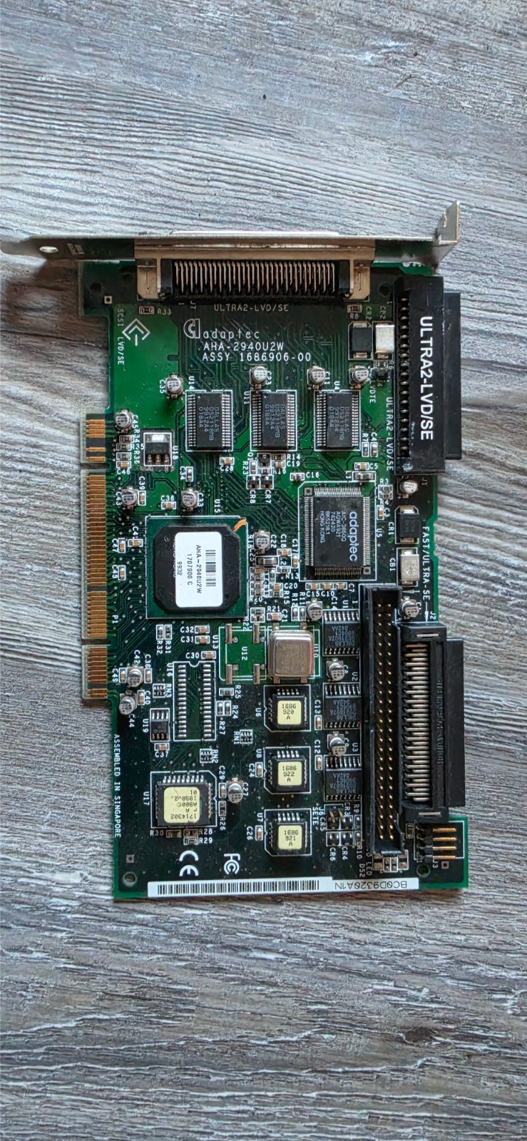 Adaptec AHA-2940U2W SCSI Controller Ultra2 Untested As-Is No Returns