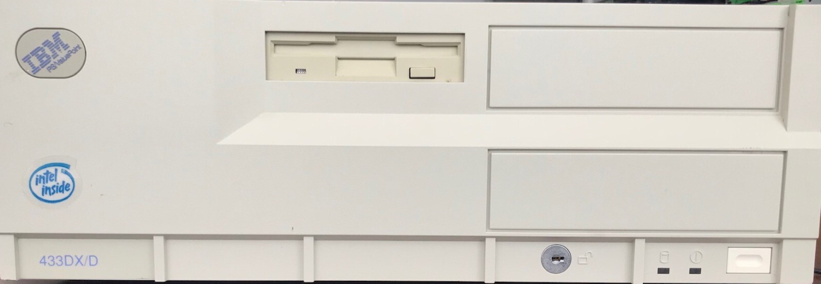 VERY RARE VINTAGE IBM PS/VALUEPOINT 433DX/D / 3 MB RAM / 127 MB HDD / READ PLS