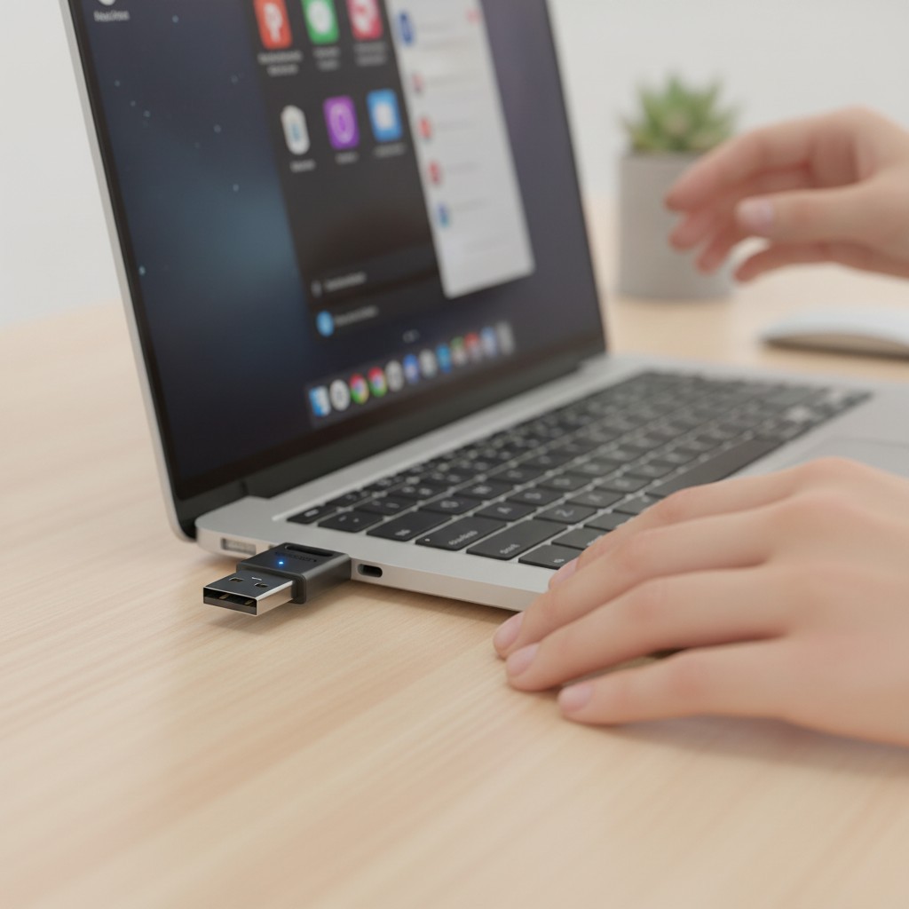 Effortless Connectivity - USB Bluetooth 5.3 Adapter for PC, 5 Devices at Once