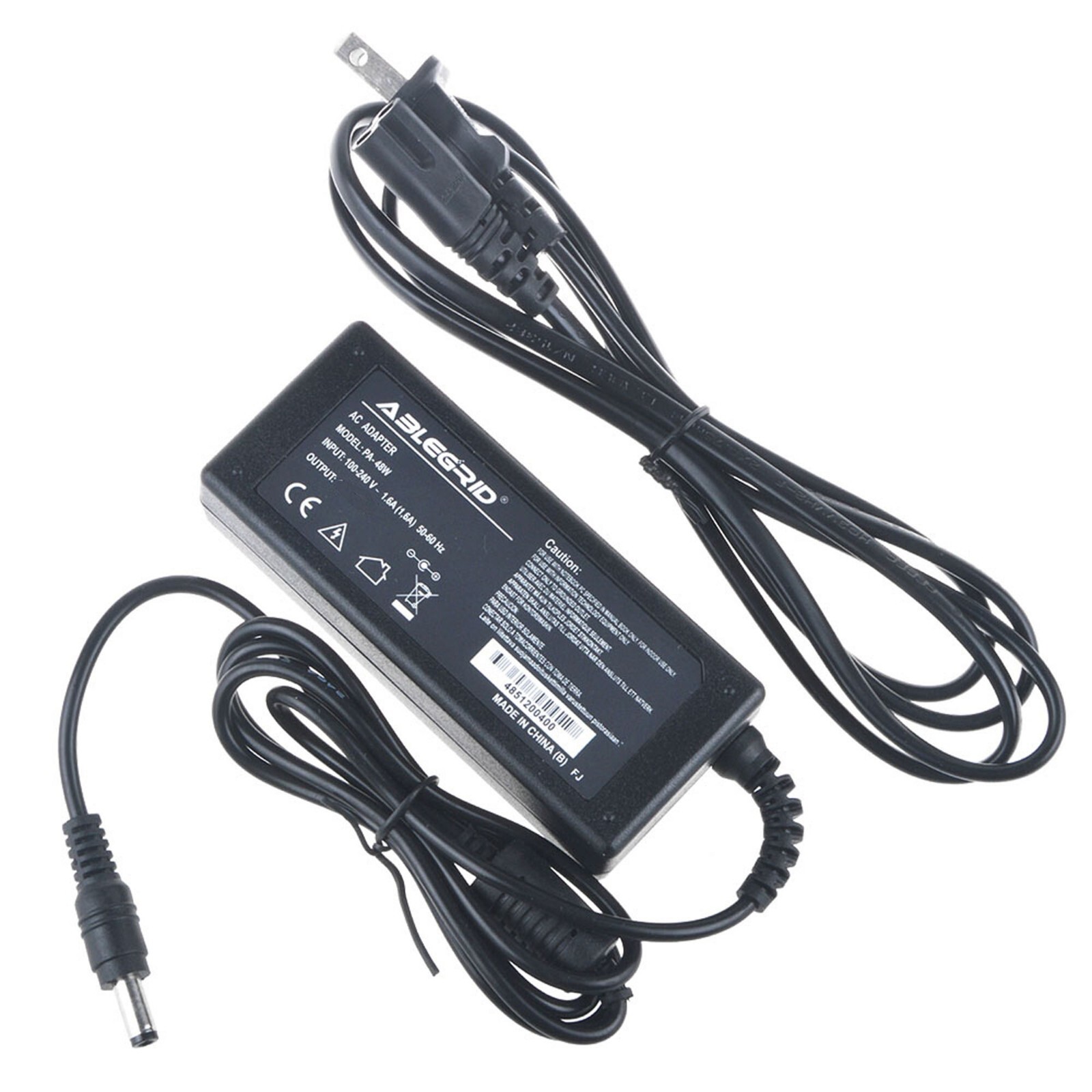 AC/DC Adapter Charger For Asian Power Devices APD DA-48T12 12V 4A Power Supply