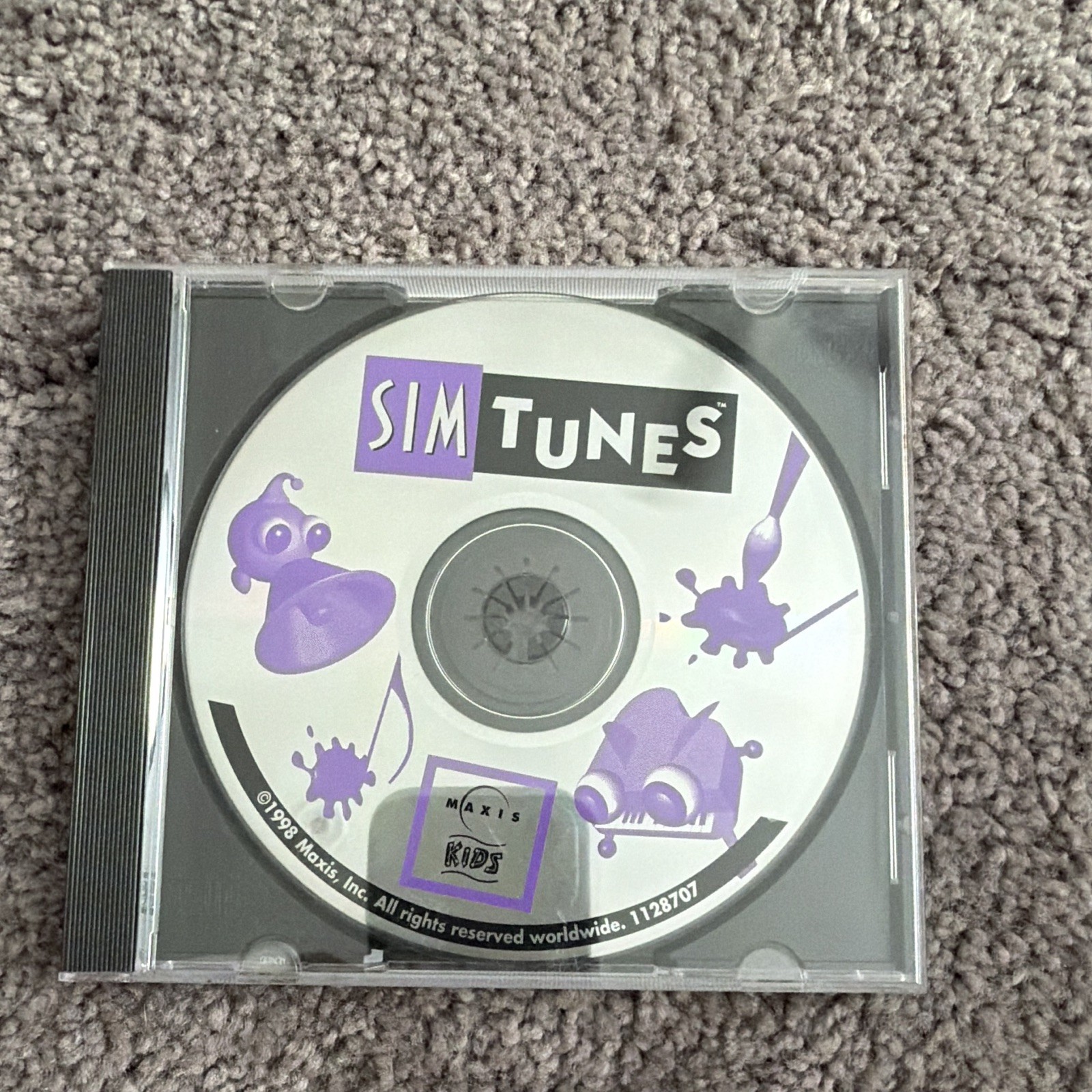 Maxis SimTunes Children Early Learning CD-ROM Disc Only MPN 1128707